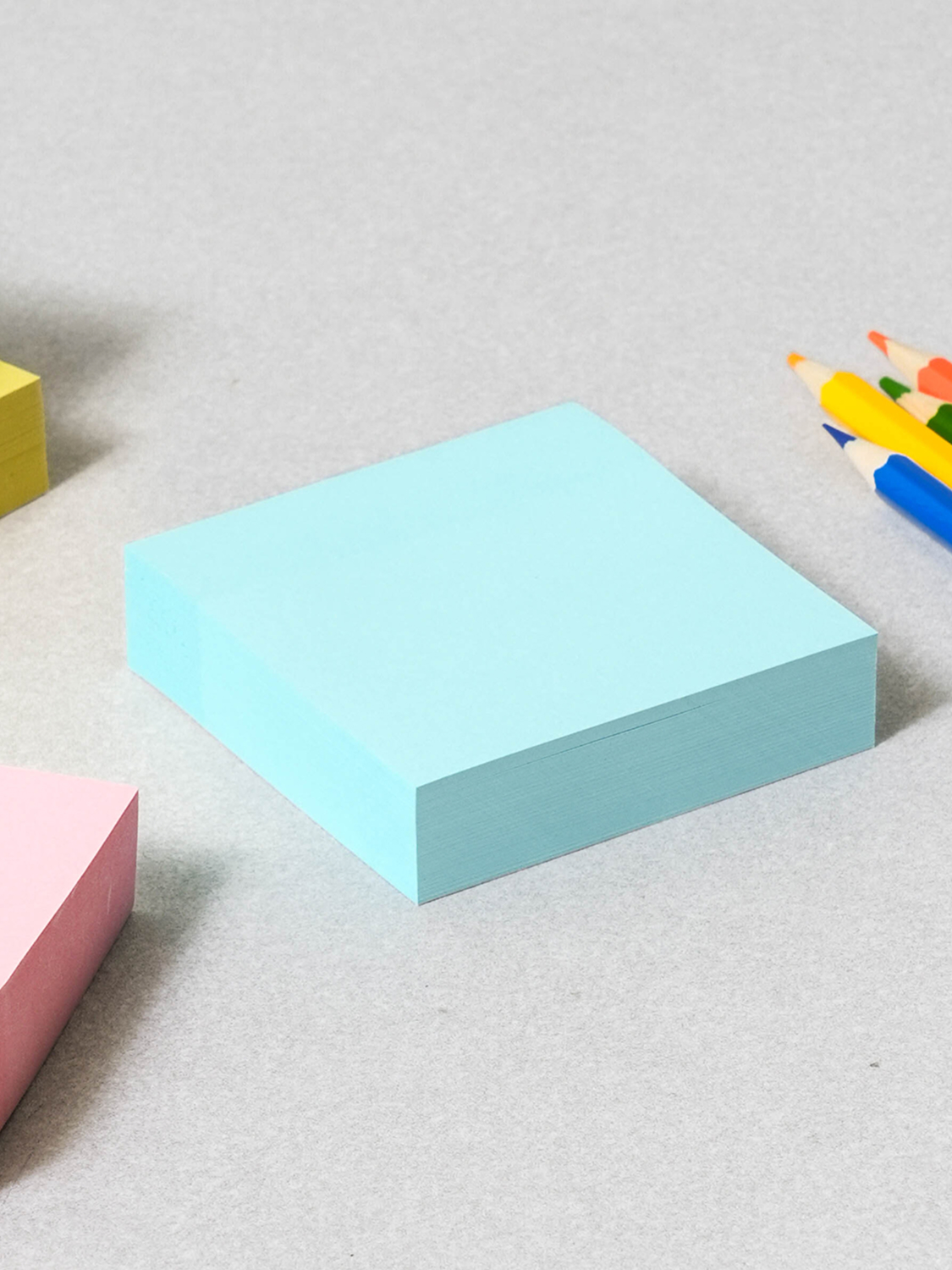 Pastel sticky note (75X75 mm/200 sheets)_Blue