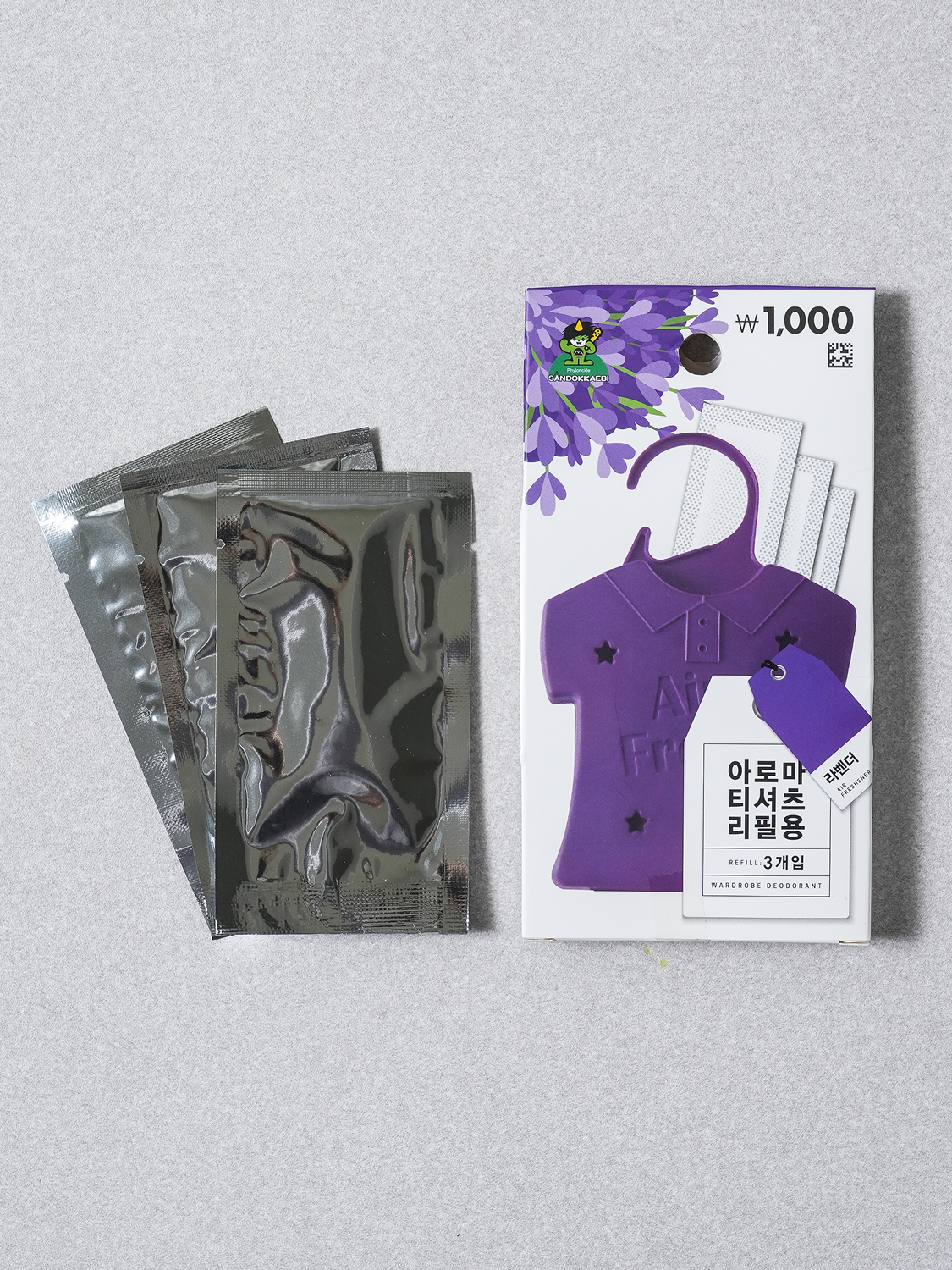 Aroma t-shirt refill 3pcs lavender scent