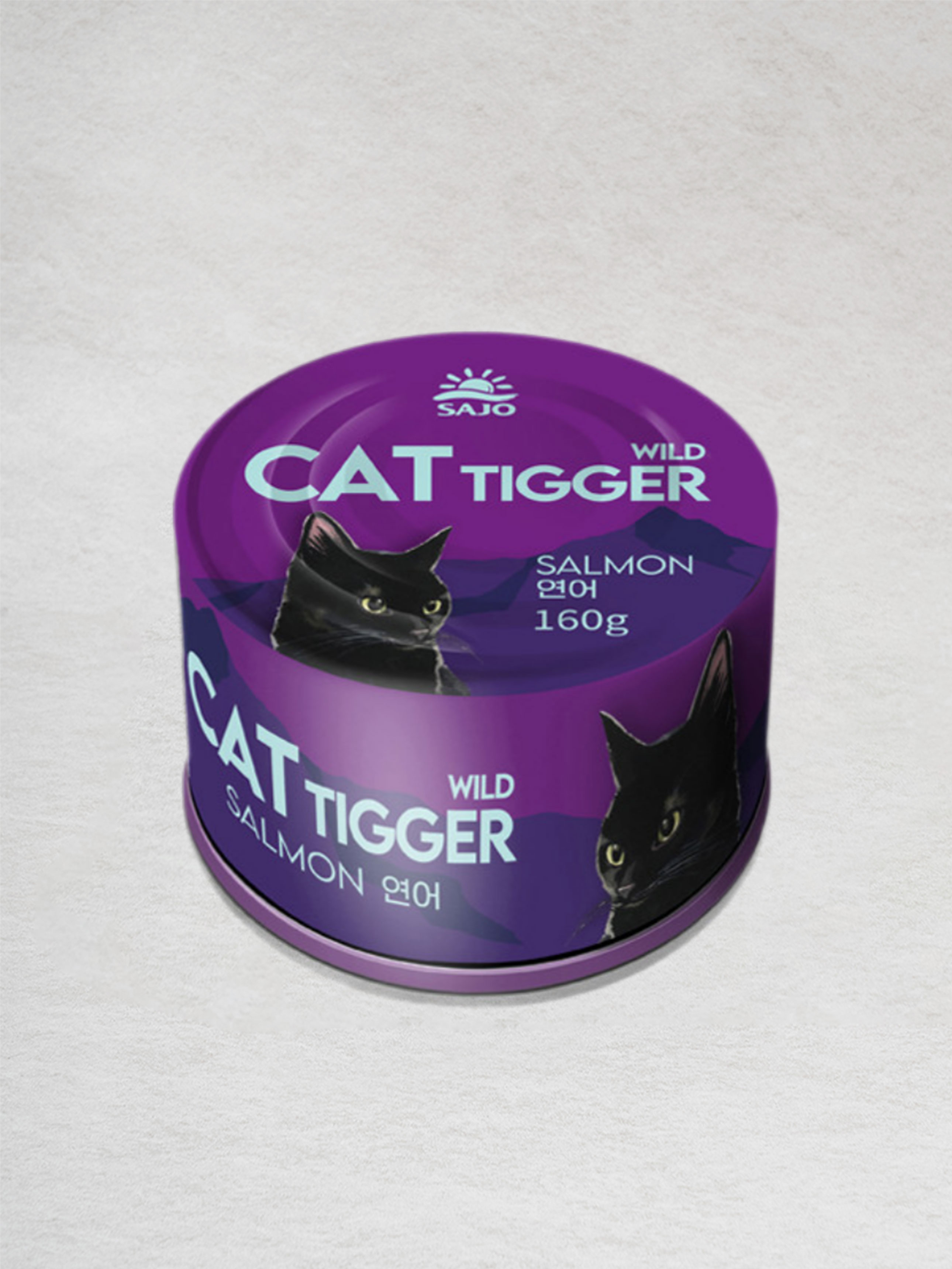 [Pet] Sajo Cattiger Wild 160 g Salmon