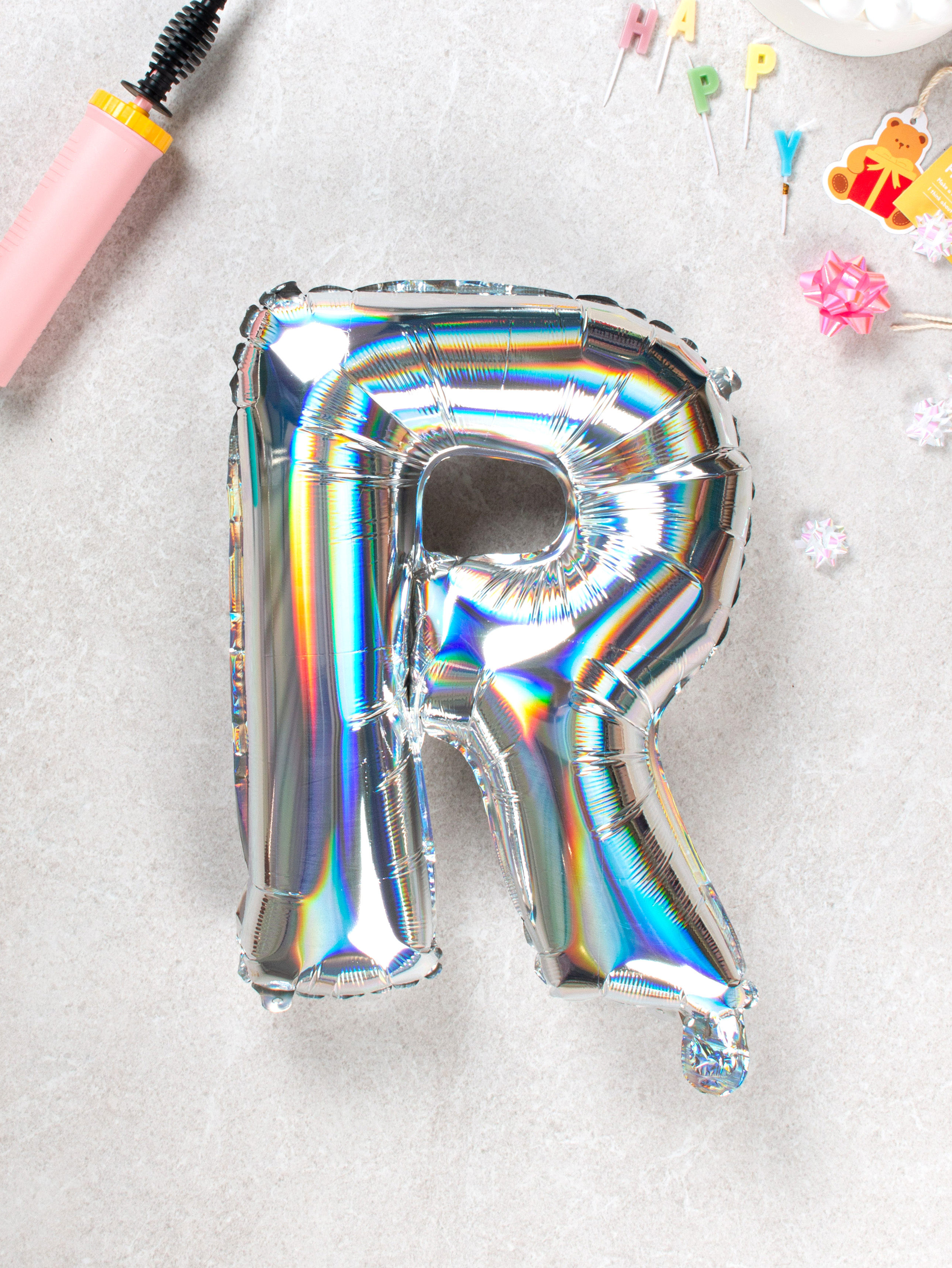alphabet balloon R