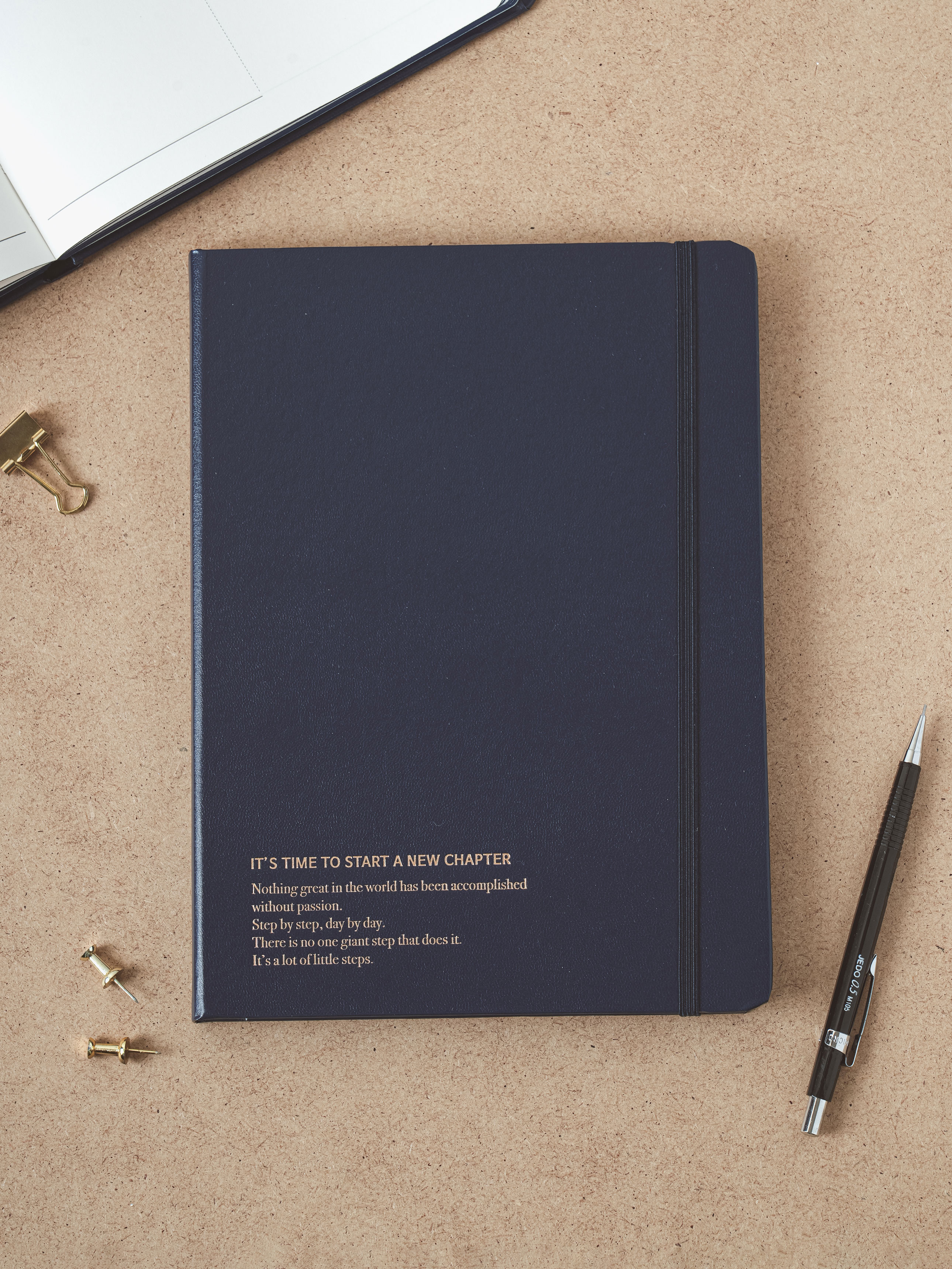 Side point gold leaf diary 88 pieces