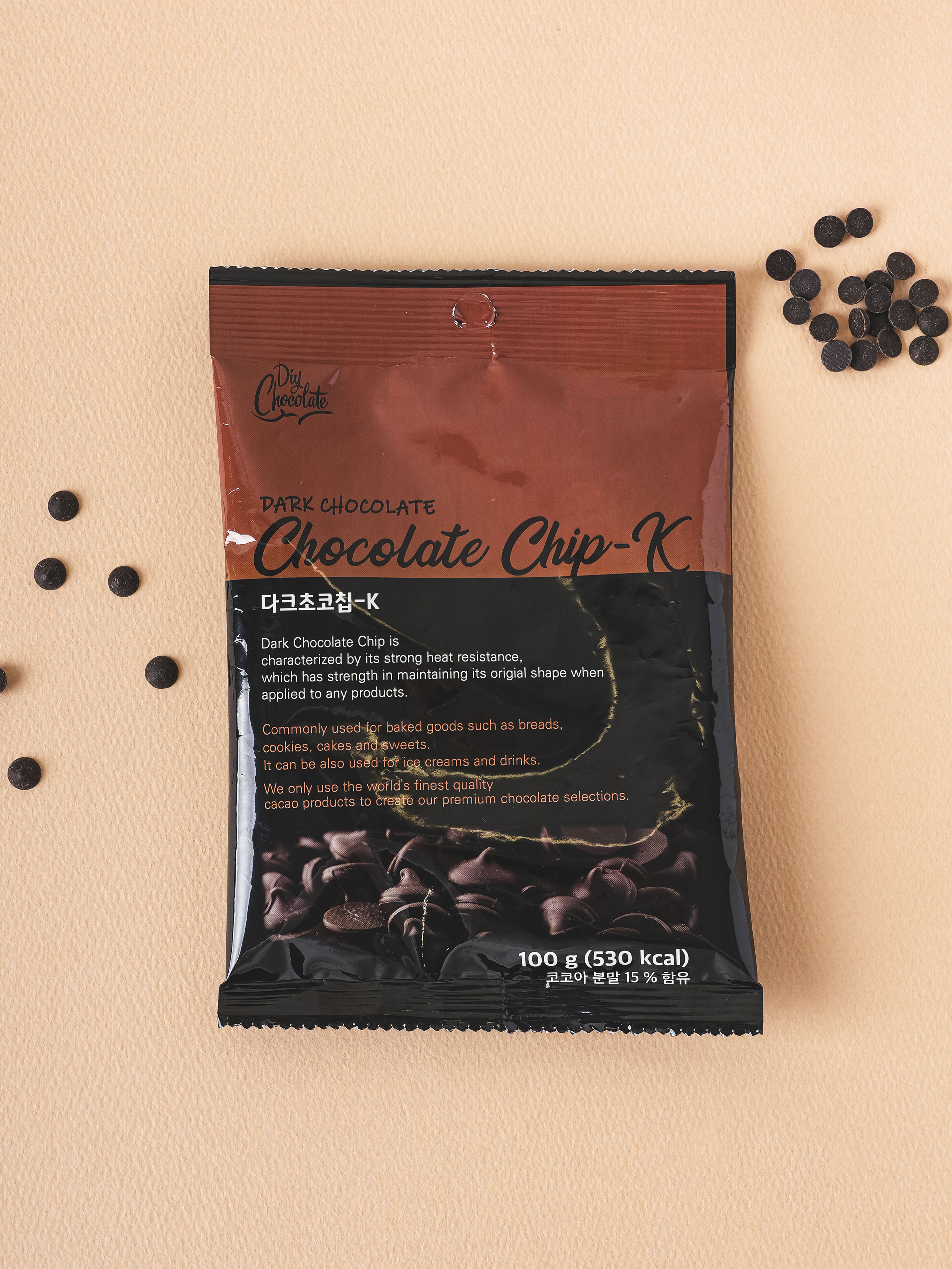 100 g dark chocolate chips