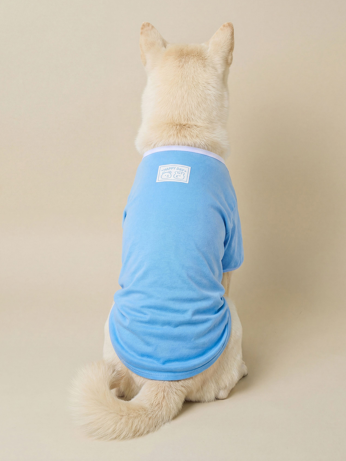 [Pet] Comfortable neck short-sleeved shirt 4XL