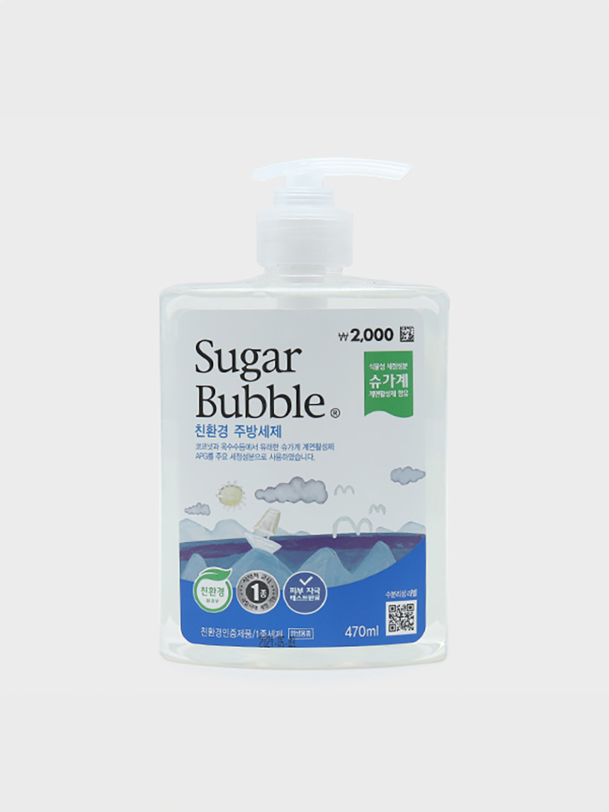 Sugar Eco Eco-friendly Dishwashing Detergent Lemon Scent 470ml
