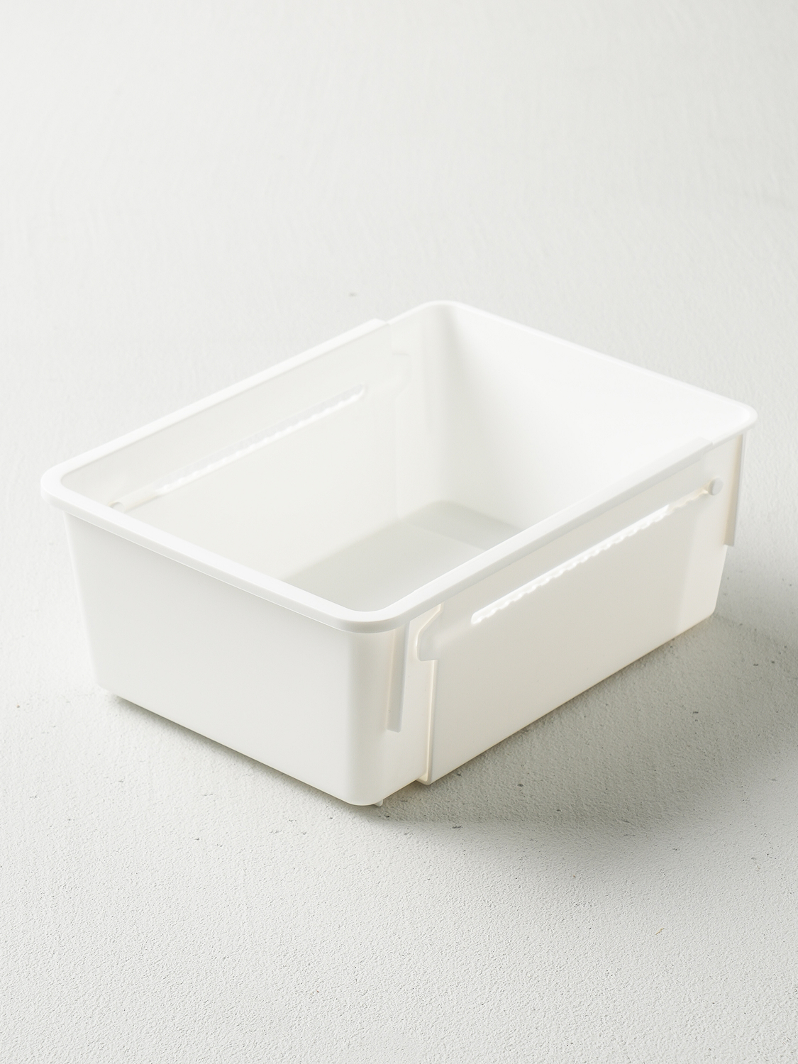 Length-adjustable storage tray made in Japan 33 cm wide