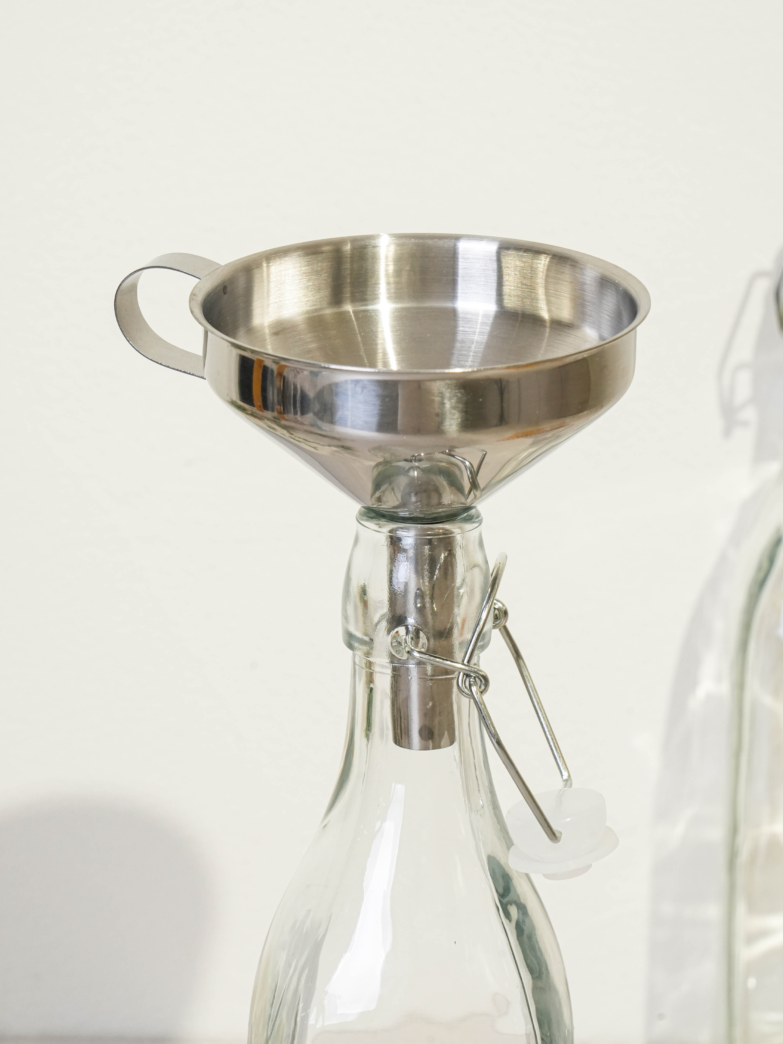 stainless steel strainer funnel