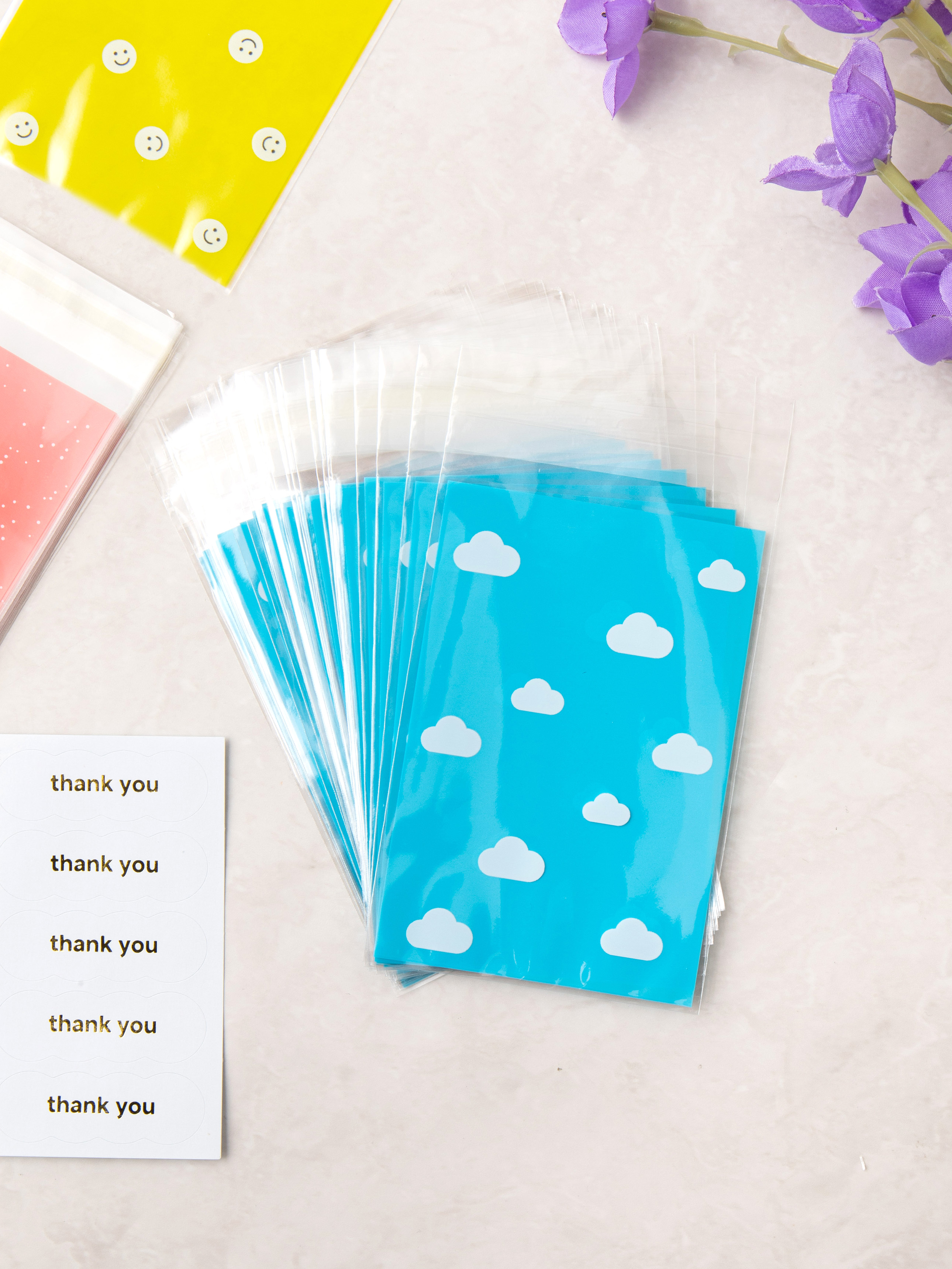 Point sticker adhesive packaging bag 7X10cm 30 sheets