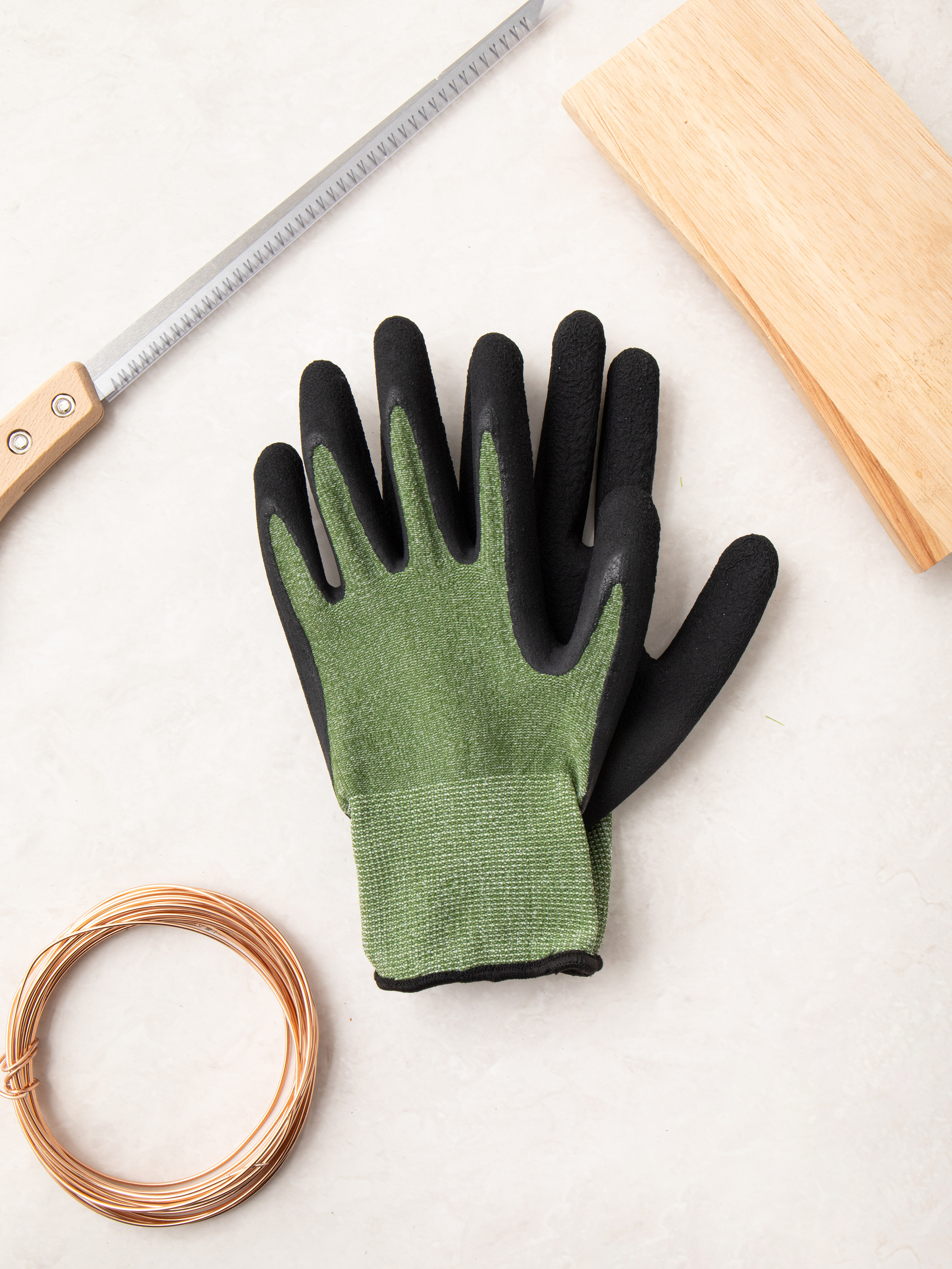 Foam latex gloves L