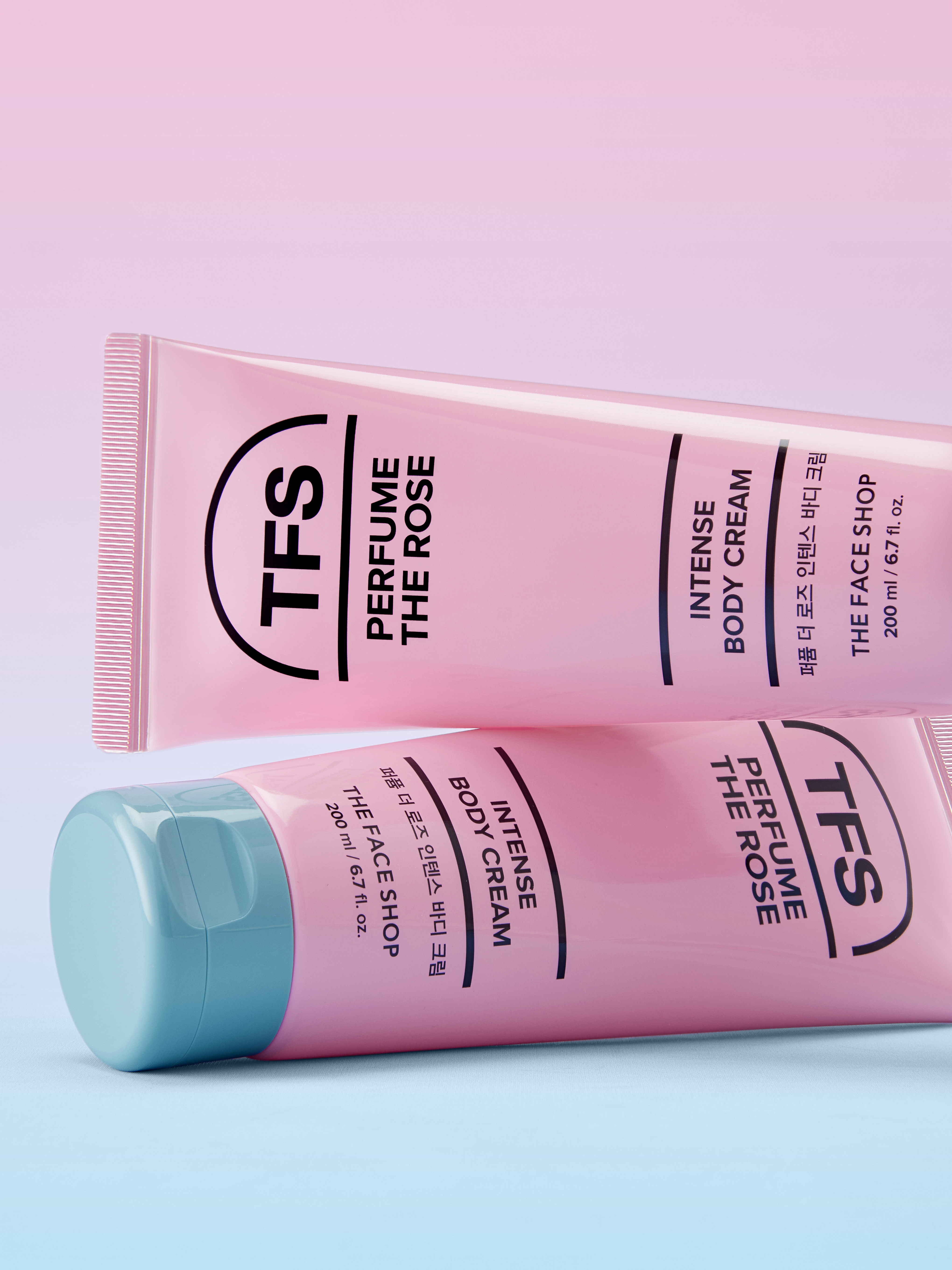 더페이스샵 퍼퓸 더 로즈 인텐스 바디 크림 200 ml