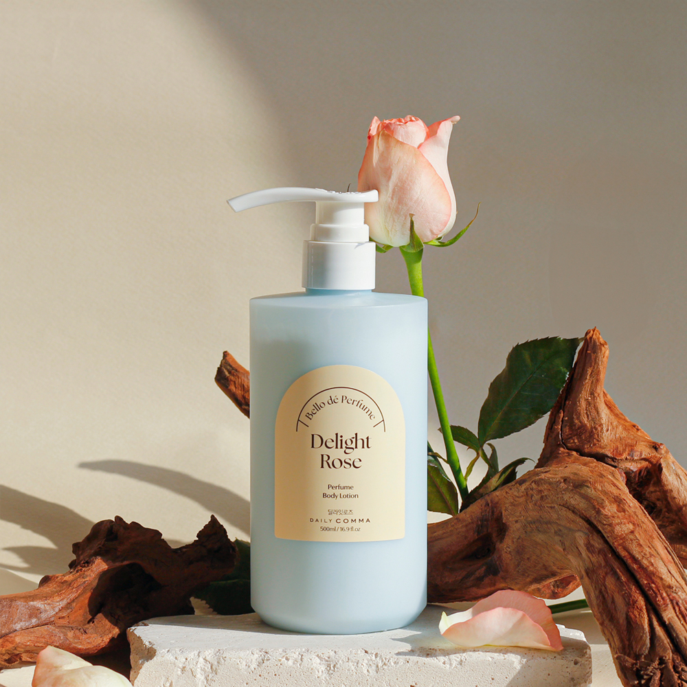 Daily Comma Bello de Parfum Body Lotion (Delight Rose) 500ml