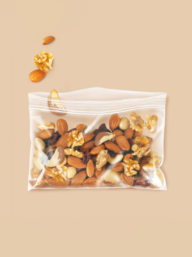 Double zipper bag mini 15x8cm 50 sheets