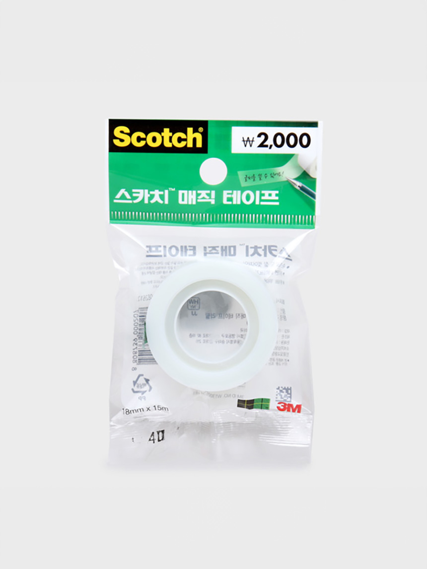 3M Scotch Magic Tape Refill 18mmX15m