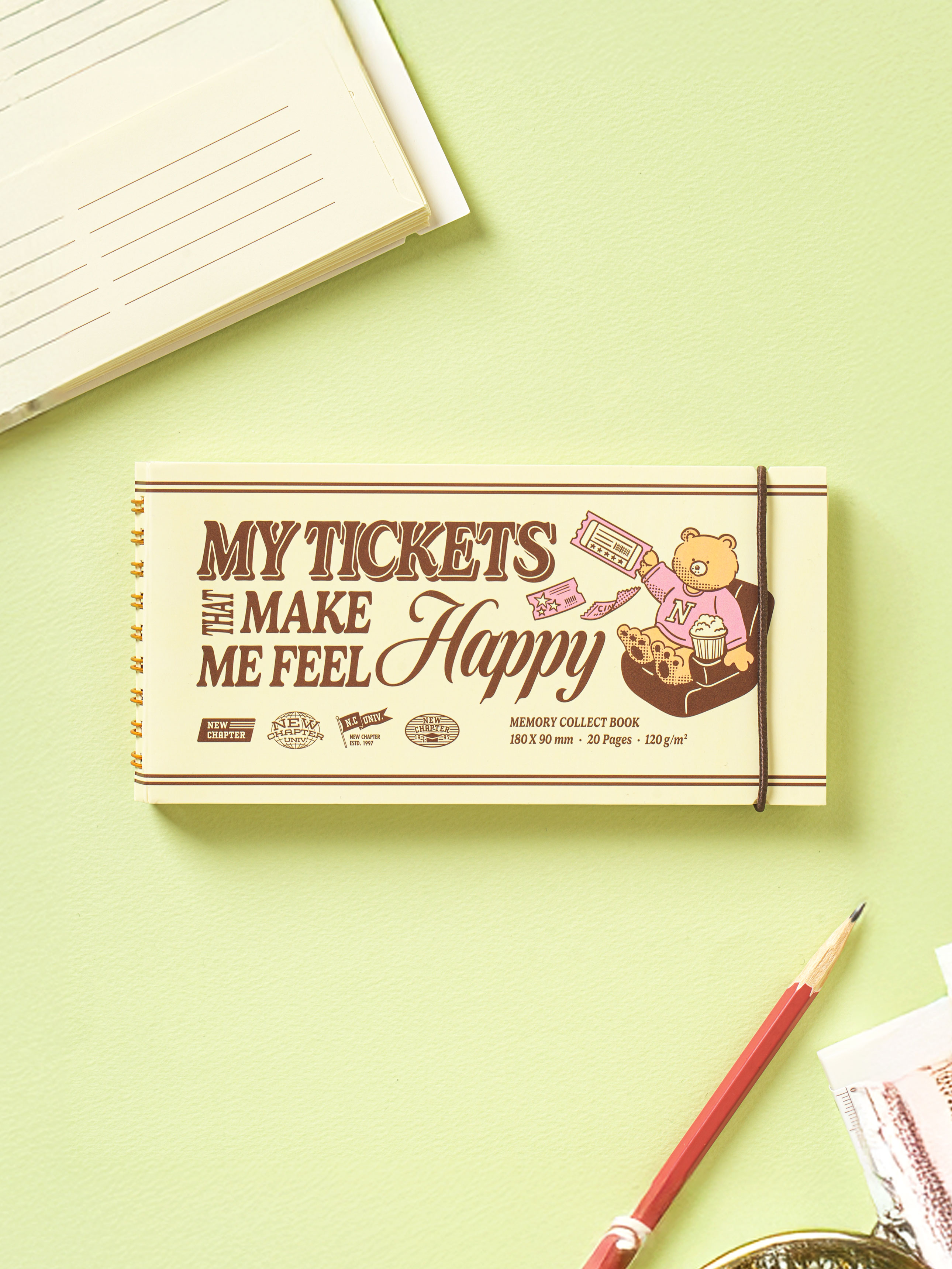 20 banding ticket books
