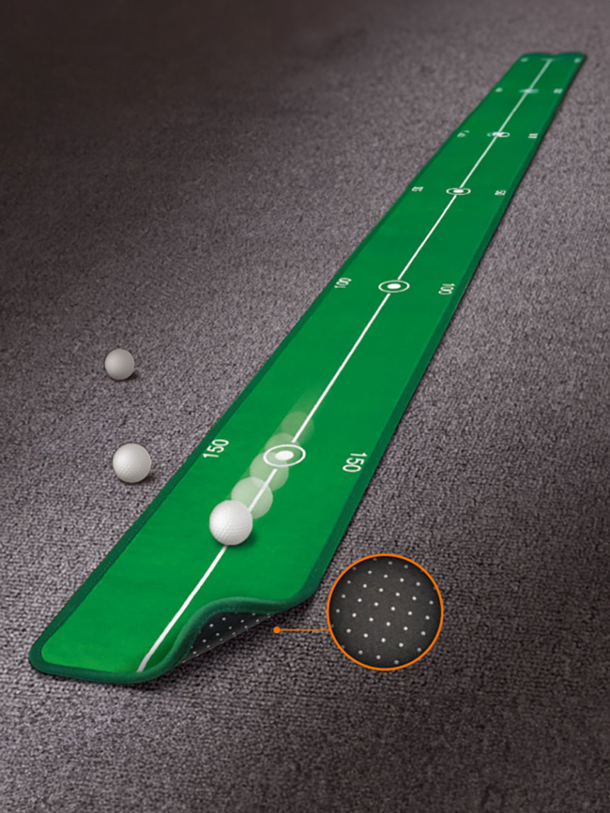 golf putting practice mat 2m
