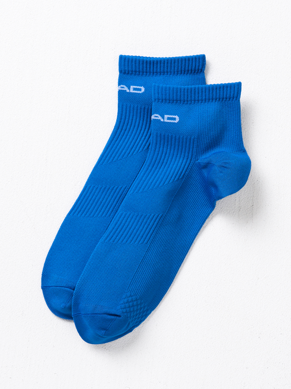 [Men] HEAD short socks neon blue
