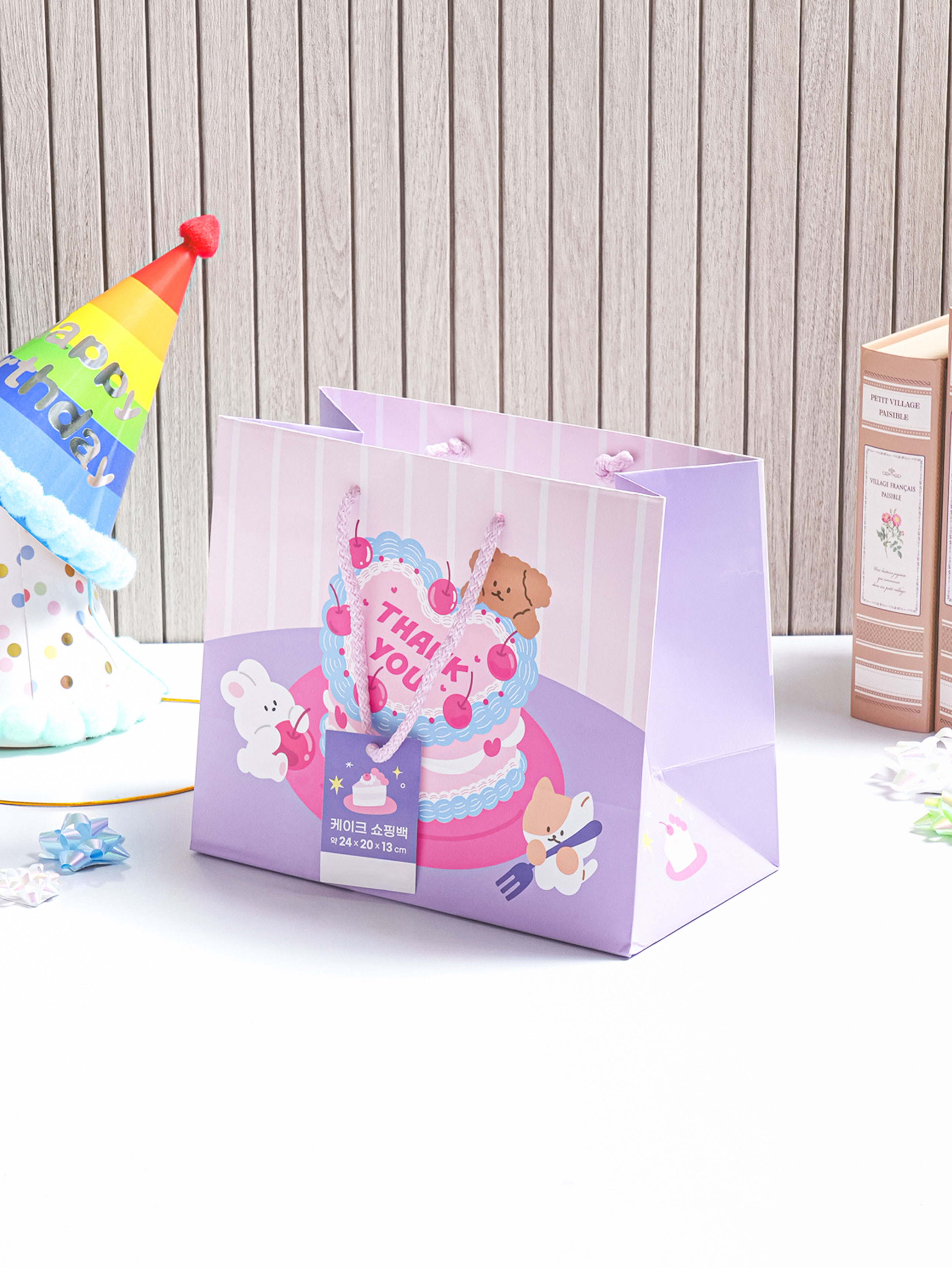 Character Cake Shopping Bag
