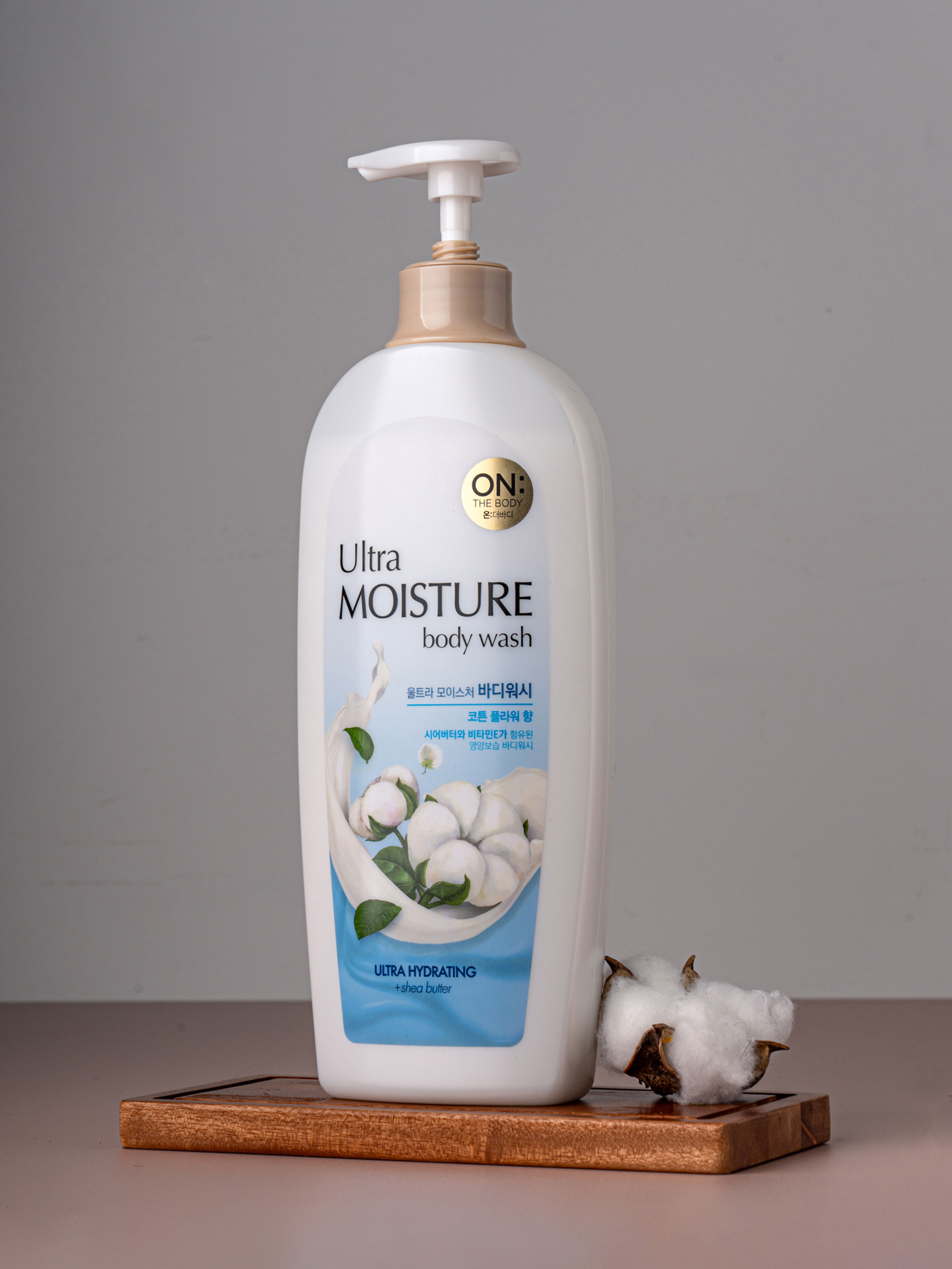 On the Body Ultra Moisture Body Wash 785 ml Cotton Flower Fragrance