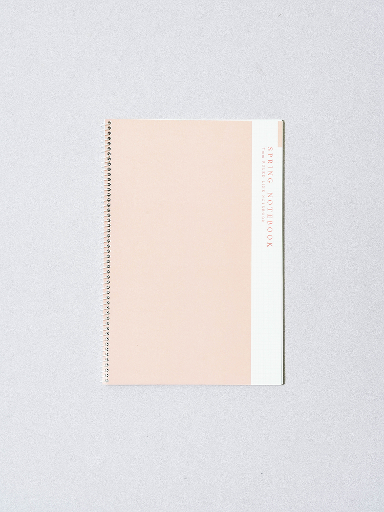 Middle and high school students wired notebook 32 sheets pink