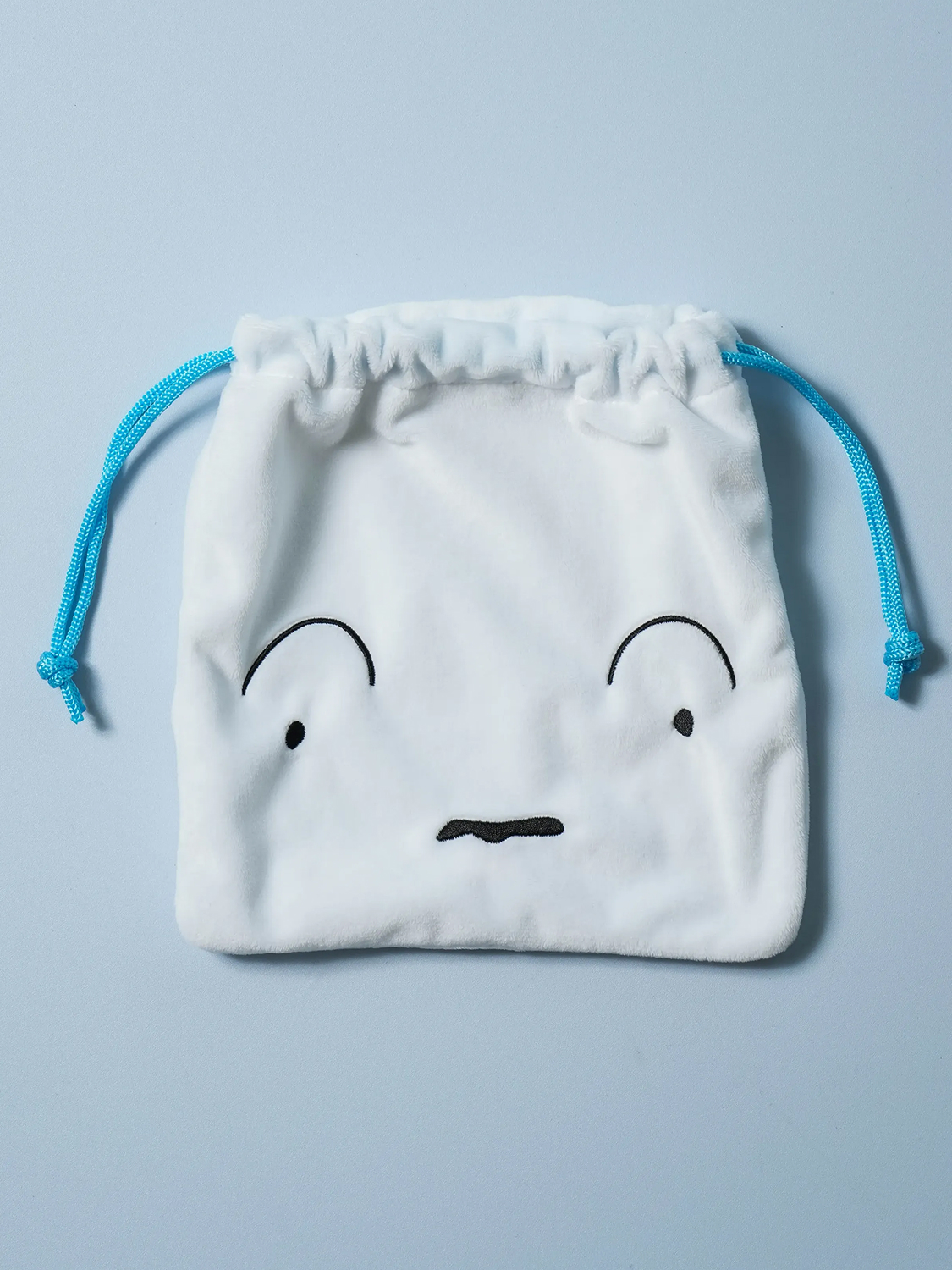 Crayon Shin-chan string pouch white