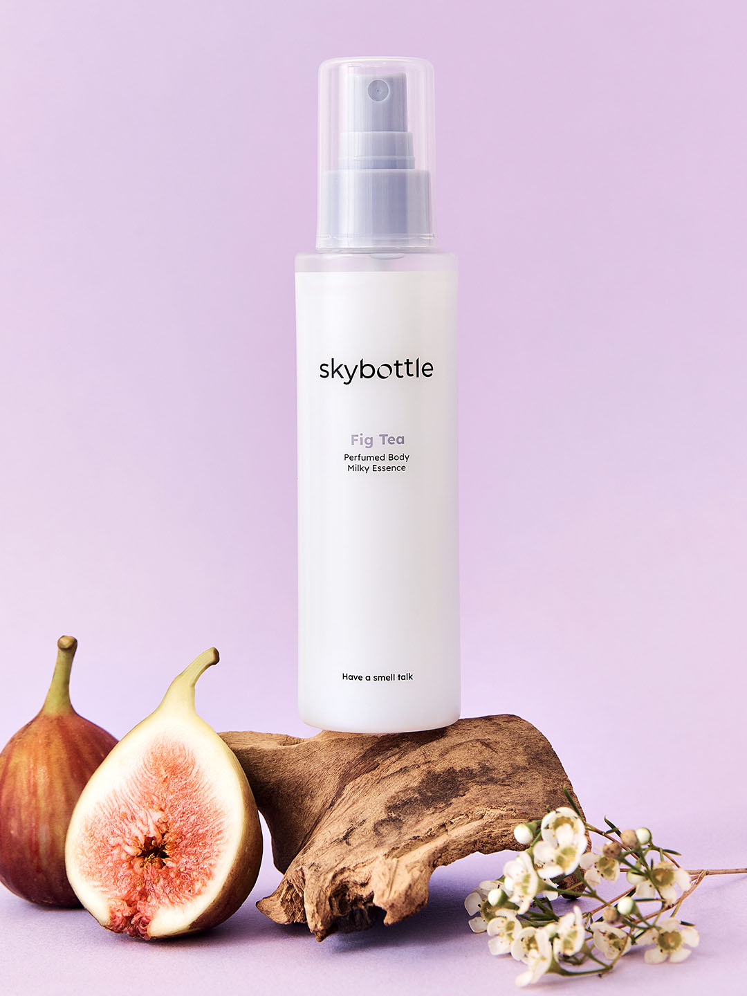 Sky Bottle Fig Tea Perfume Body Milky Essence 120 ml