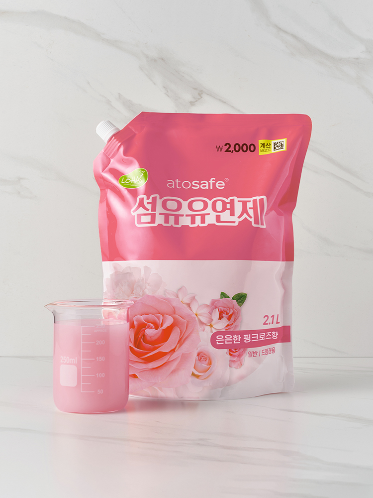Atosafe Fabric Softener 2.1 L (Pink Rose Flavor)