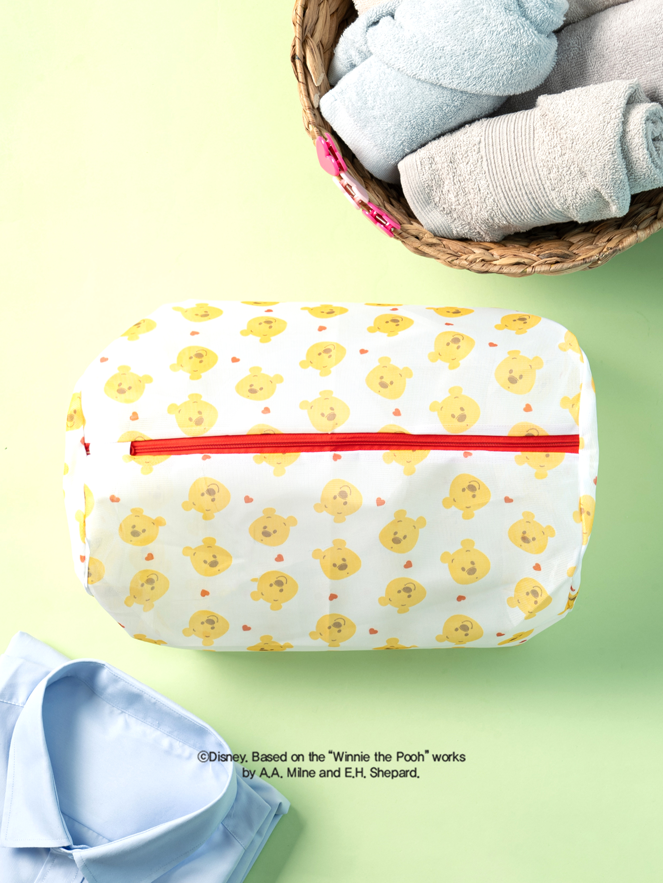 Disney_Winnie the Pooh_Cylindrical single-ply laundry net (23x33cm)
