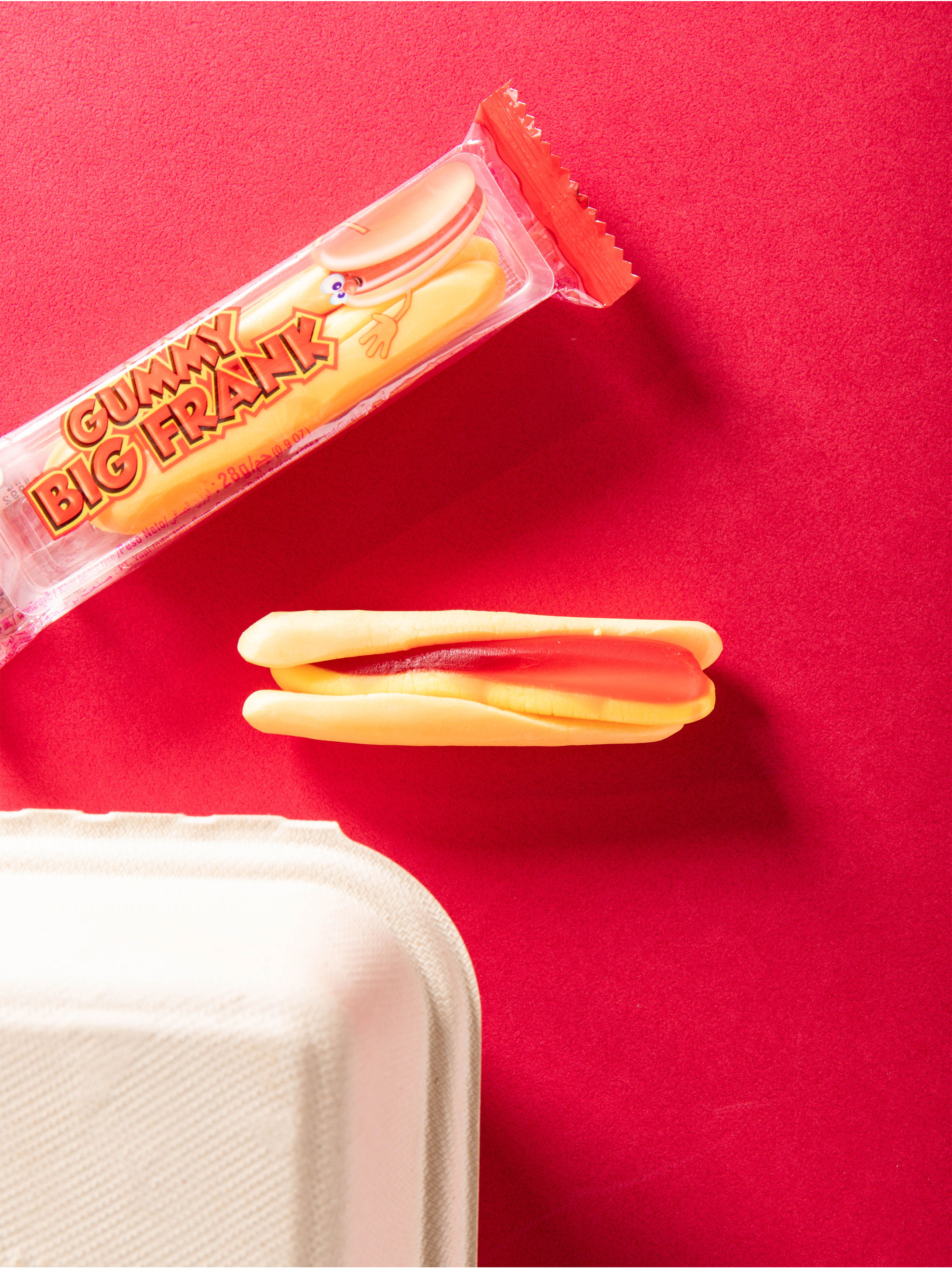 Yuppie hot dog shape Big Frank 28g