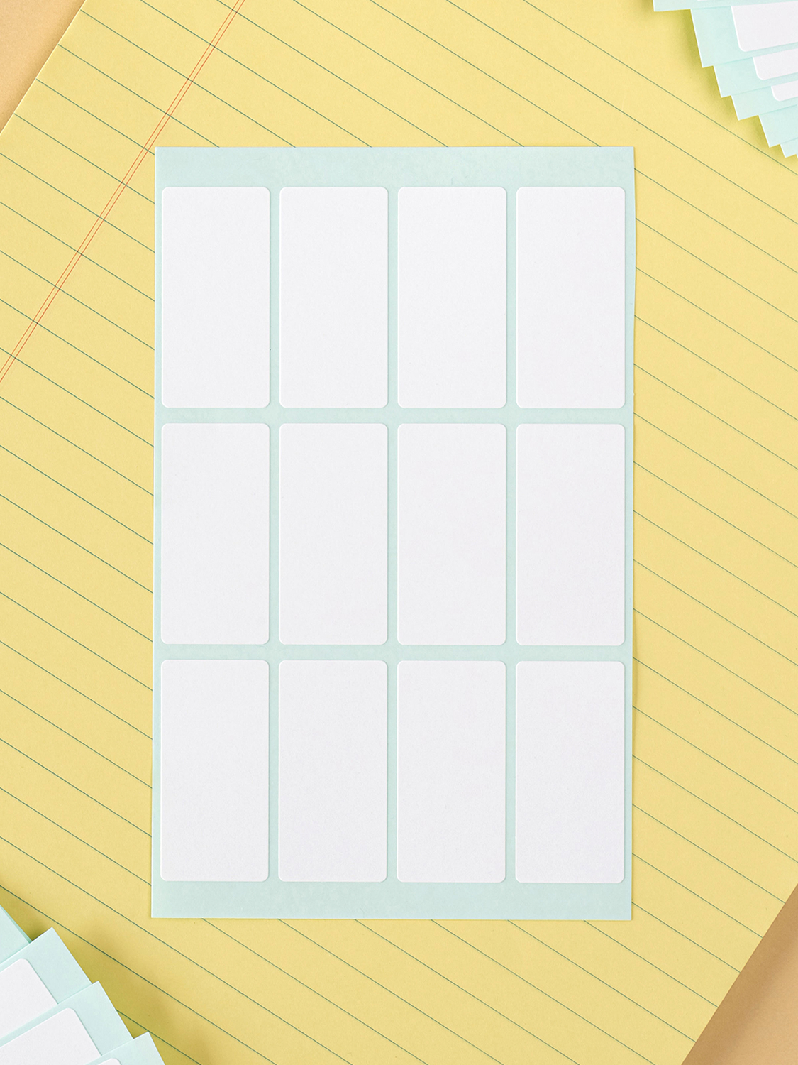 15 sheets of removal paper 21