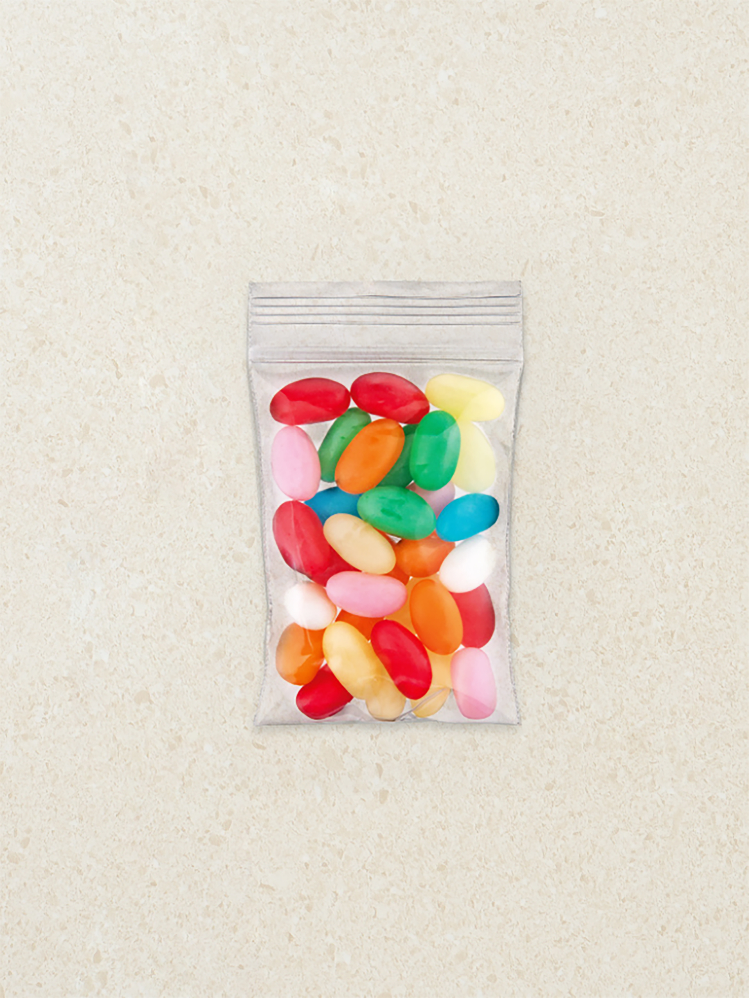 Mini zipper bag 6X8.5cm 100 sheets