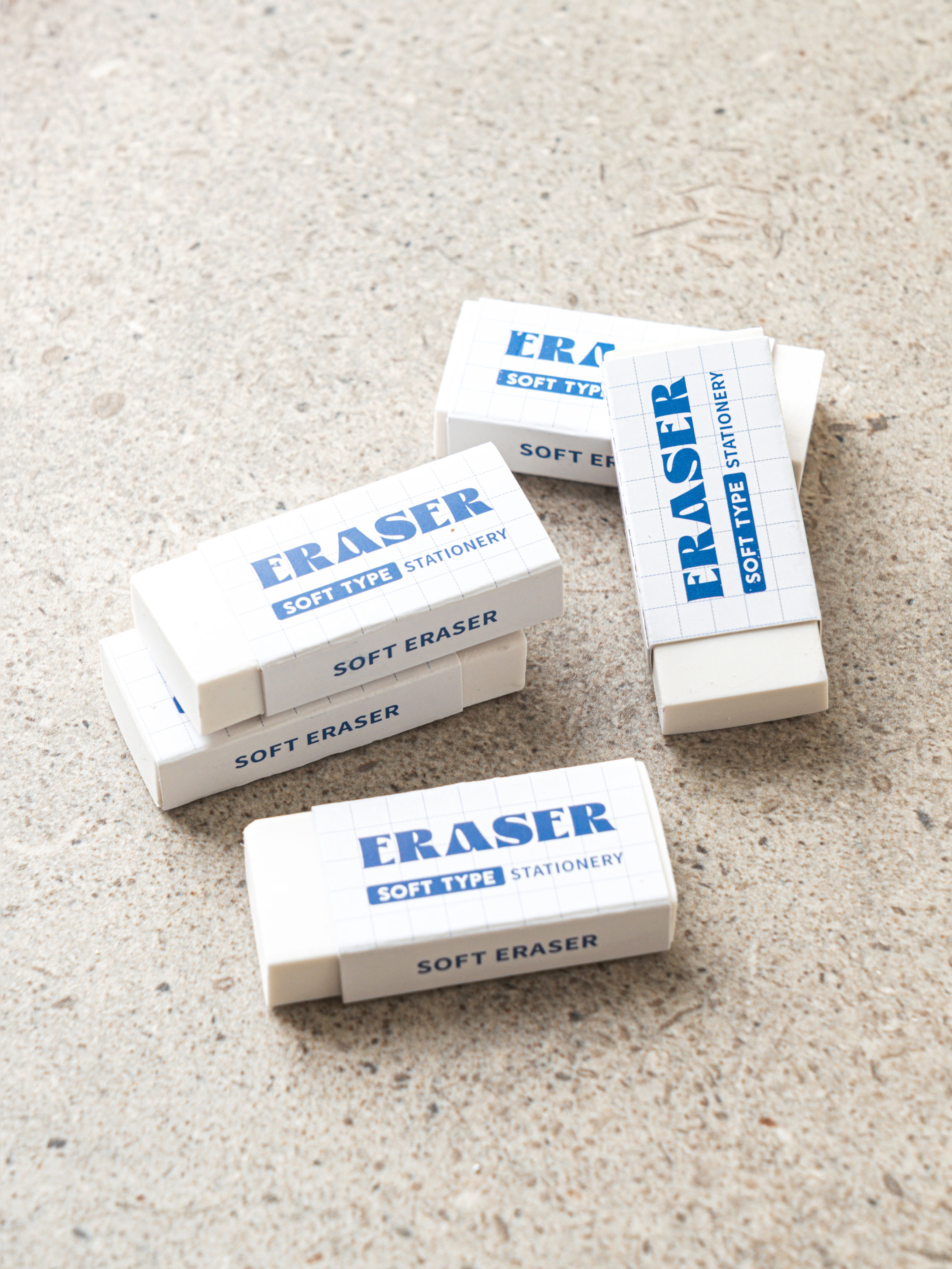 5 high-quality office erasers