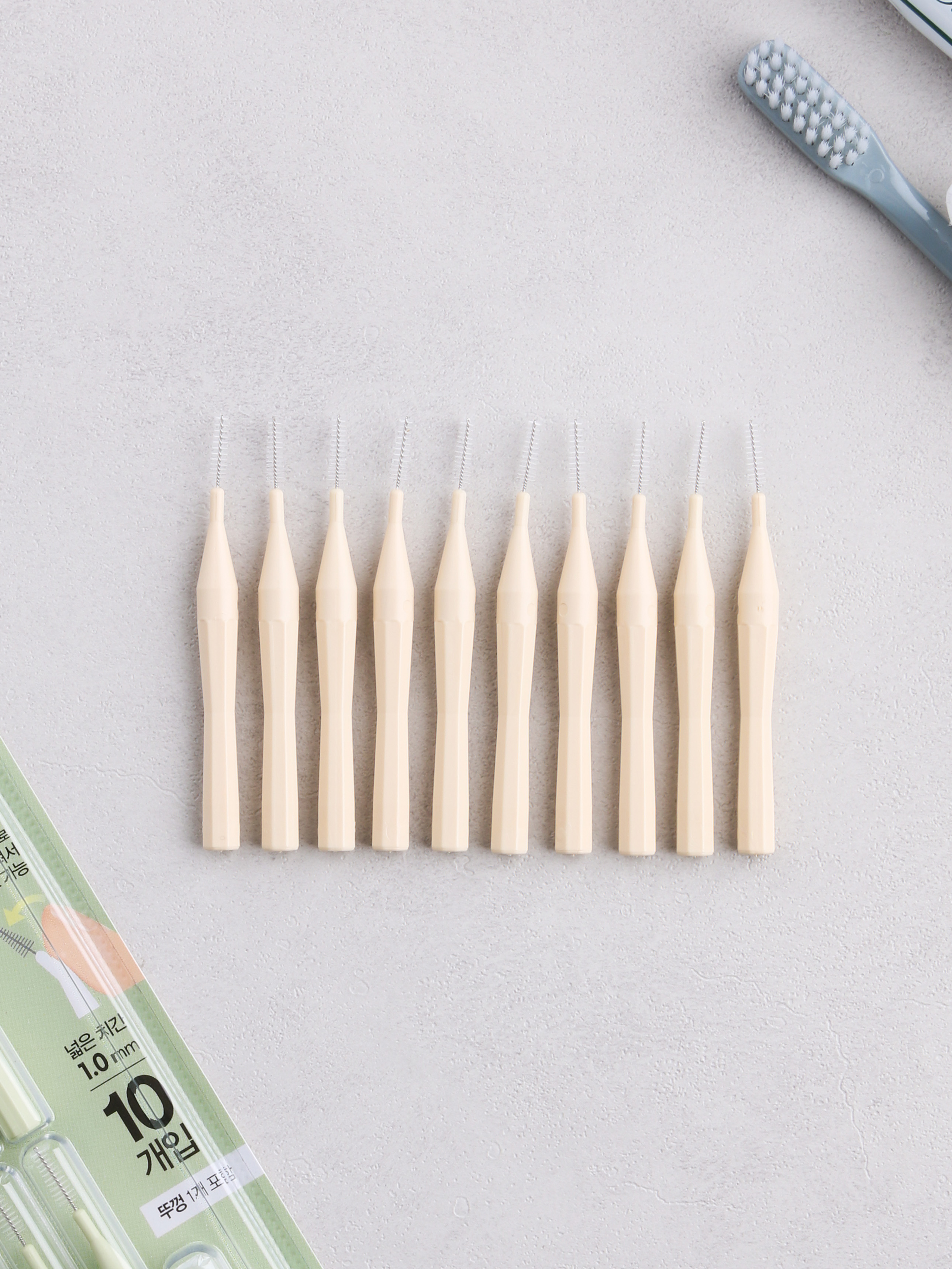 I-shaped clean interdental brush SS 10 pieces