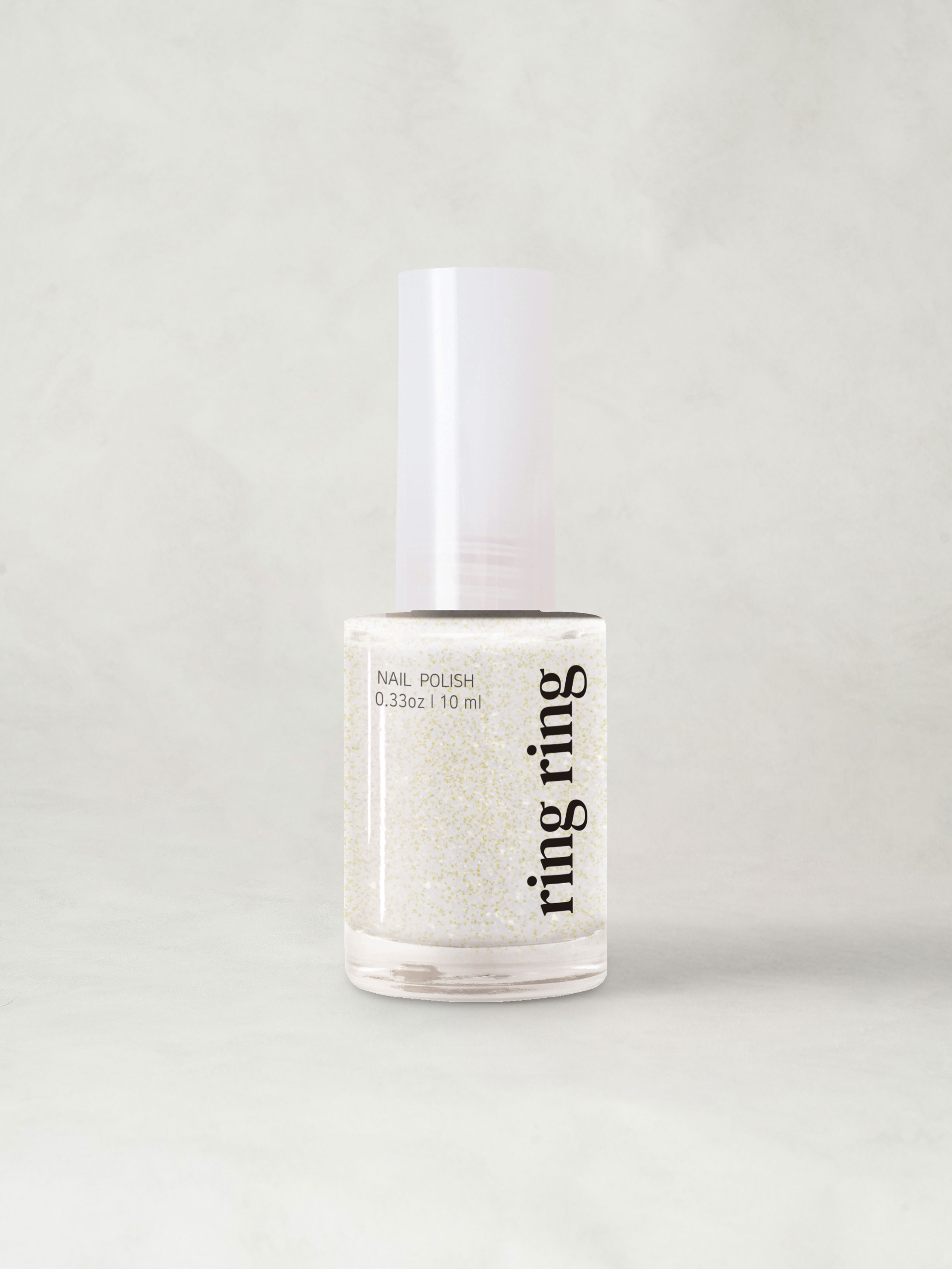 Ringling Glitter Nail 10 ml Pure Gold