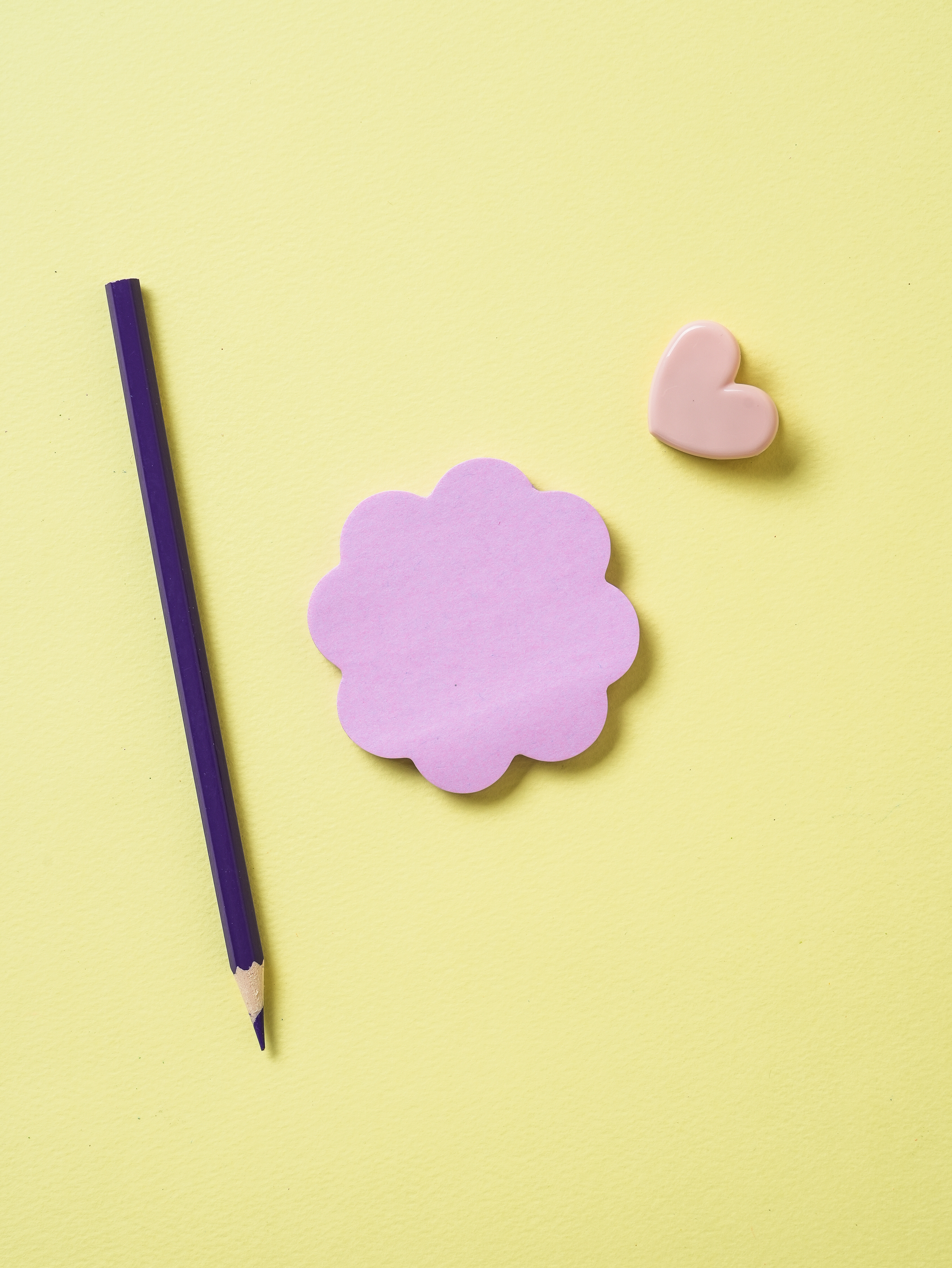 3M Post-It Strong Adhesive Flower 50 Sheets Lavender