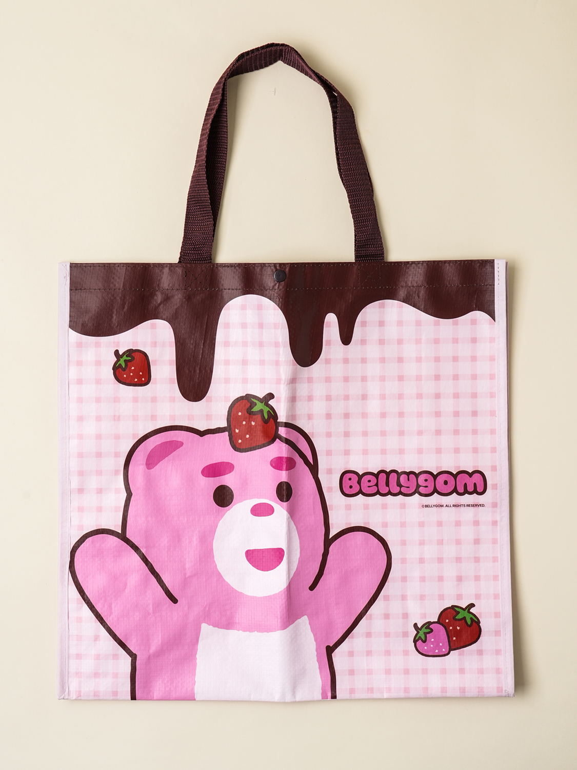 벨리곰 스트로베리 타포린 백