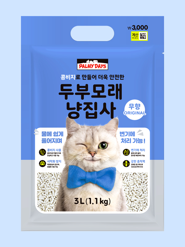 [Pet] Cat Tofu Sand 1.1 kg Original