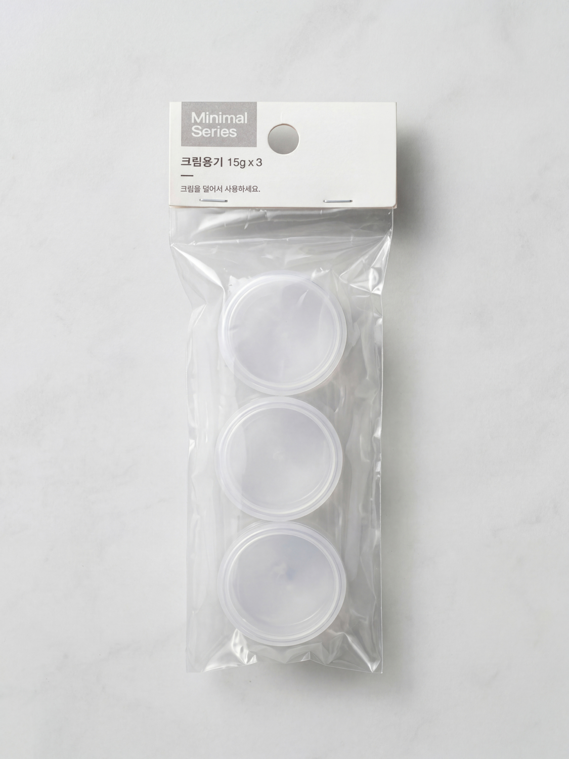 Simple Cream Case 15g 3P