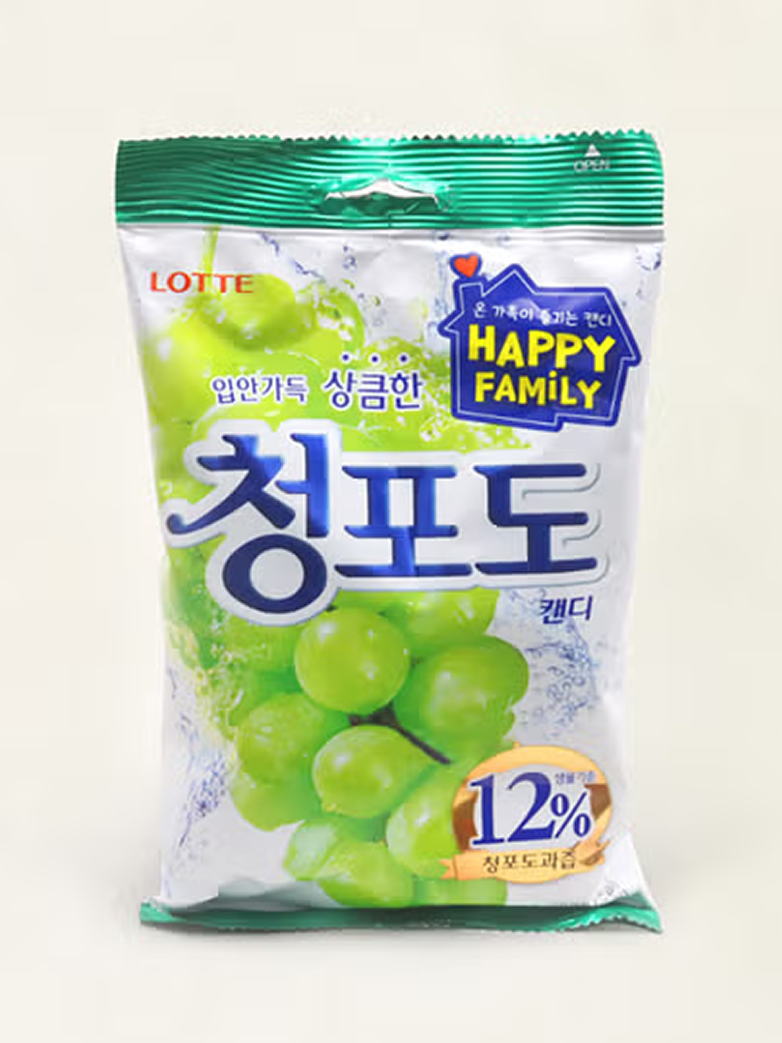 Lotte Green Grape Candy 153g