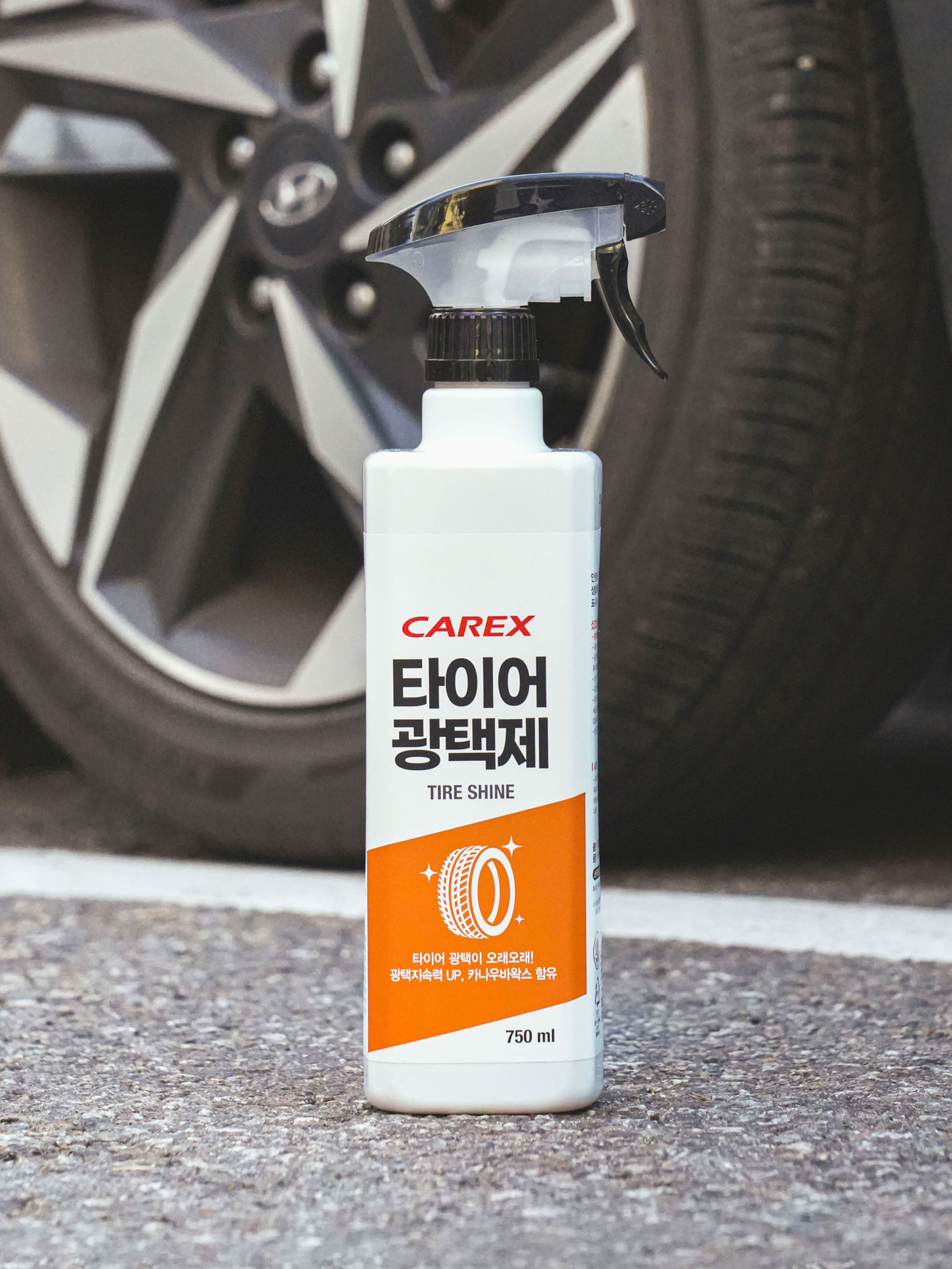 Carex tire polish 750 ml