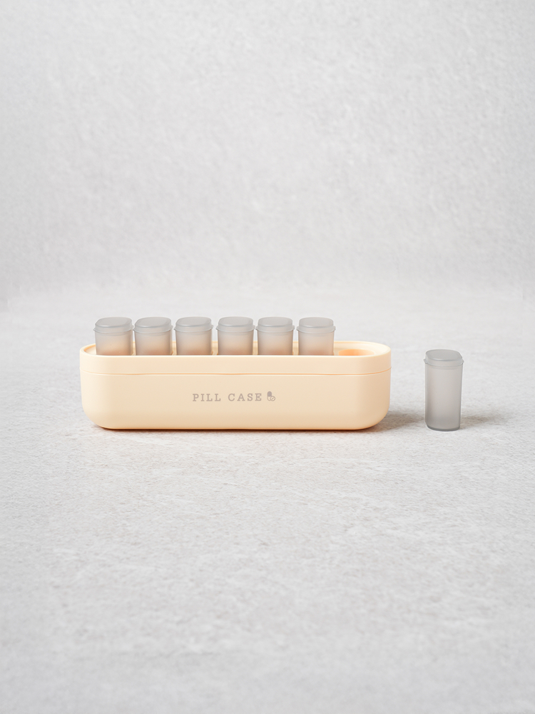 Individual detachable stand 7-compartment medicine cabinet