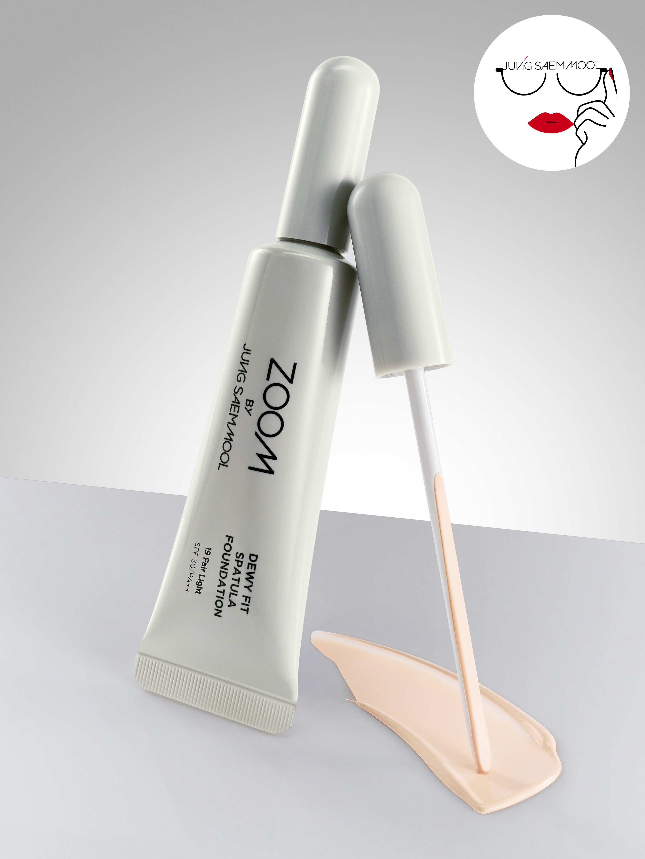 [No. 19 Fairlight] Zoom by Jung Saem Mool Dewy Fit Spatula Foundation 25 ml