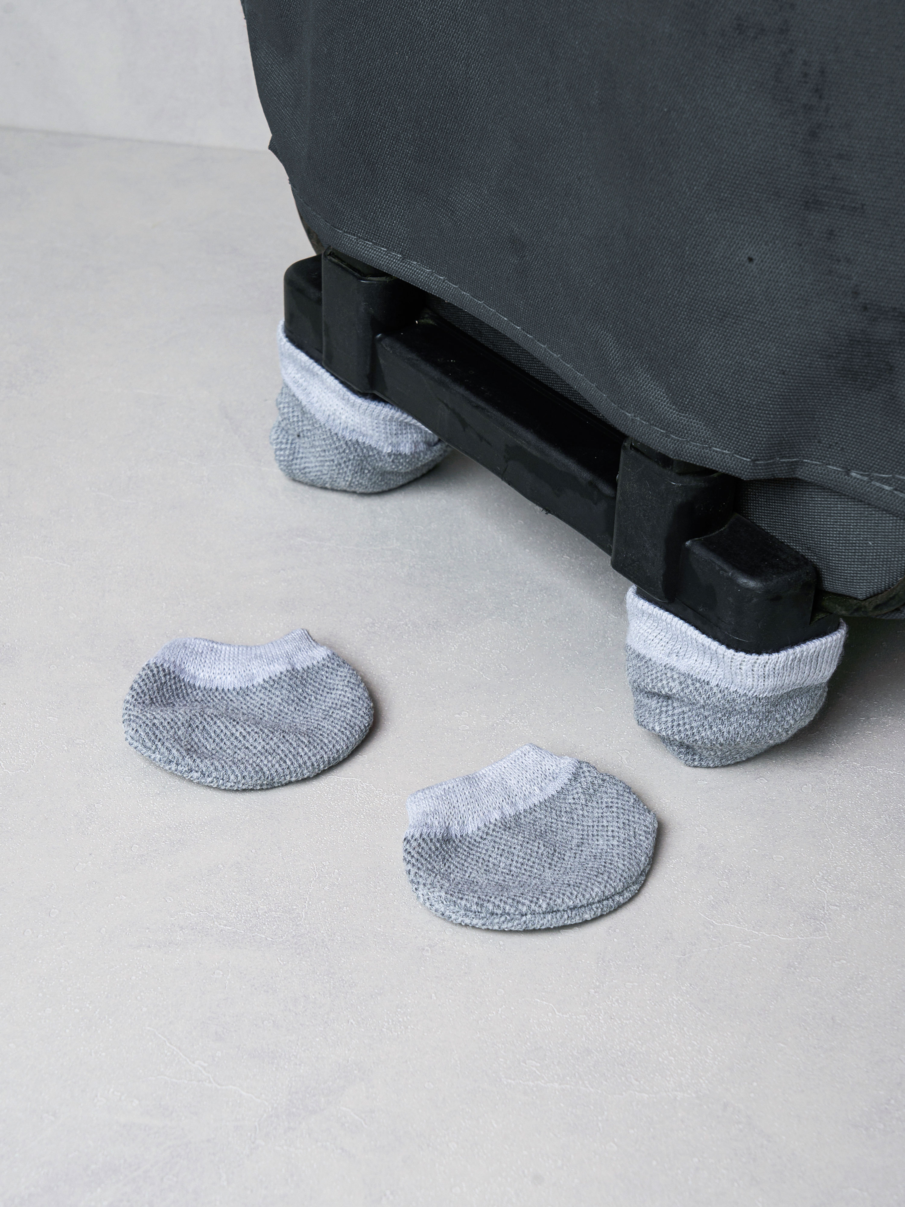 Carrier wheel covers 4pcs gray