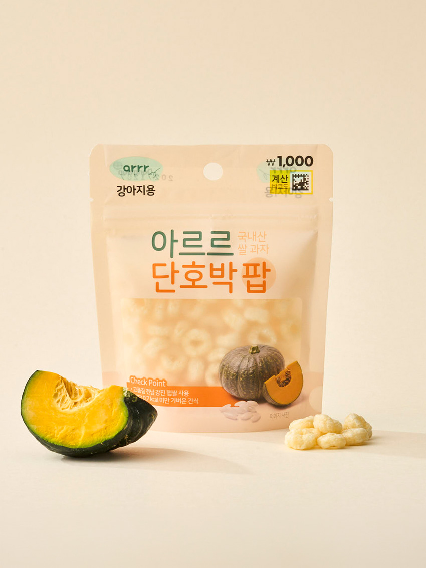 [펫] 아르르 단호박 팝 12 g