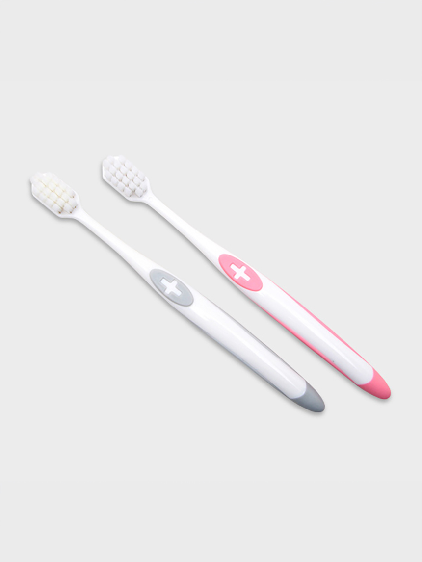 A 2 ultra-fine bristle toothbrushes