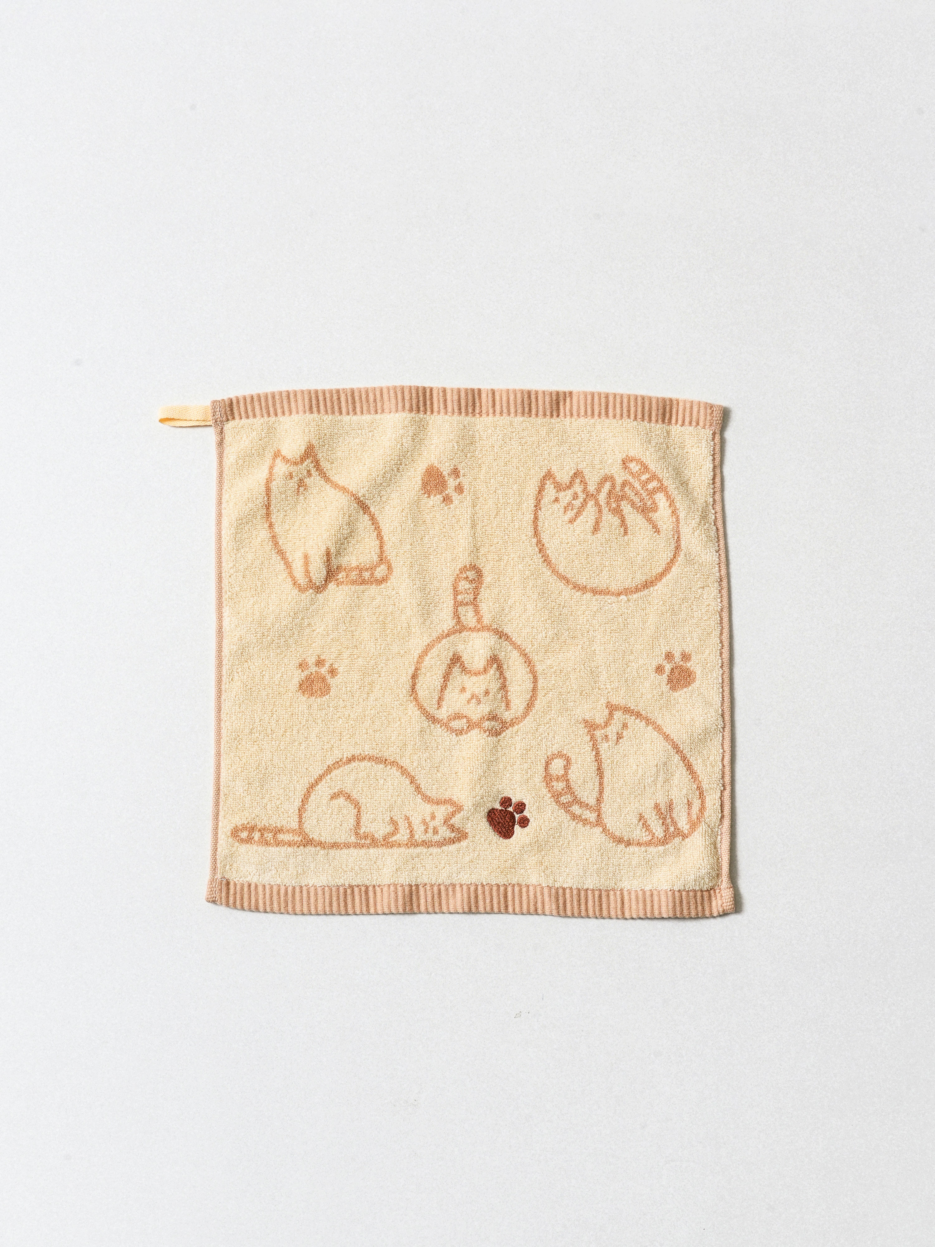 Cat Jacquard Embroidered Kitchen Towel 35