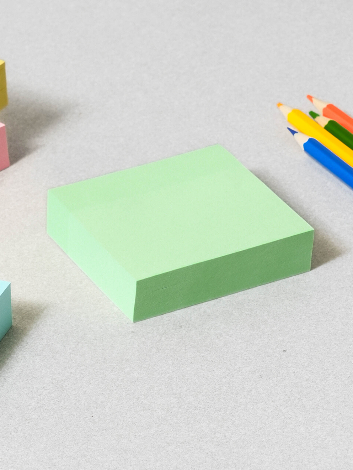 Pastel sticky note (75X75 mm/200 sheets)_Green