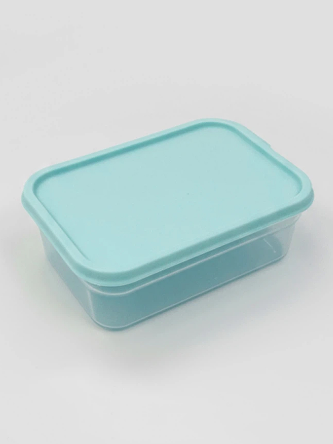 Flexible soft storage container 600 ml sky blue