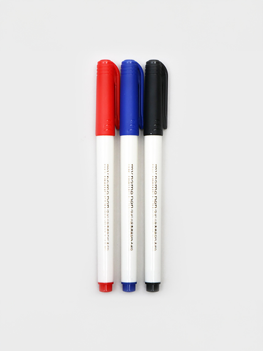 Name Pen Black Blue Red 3P