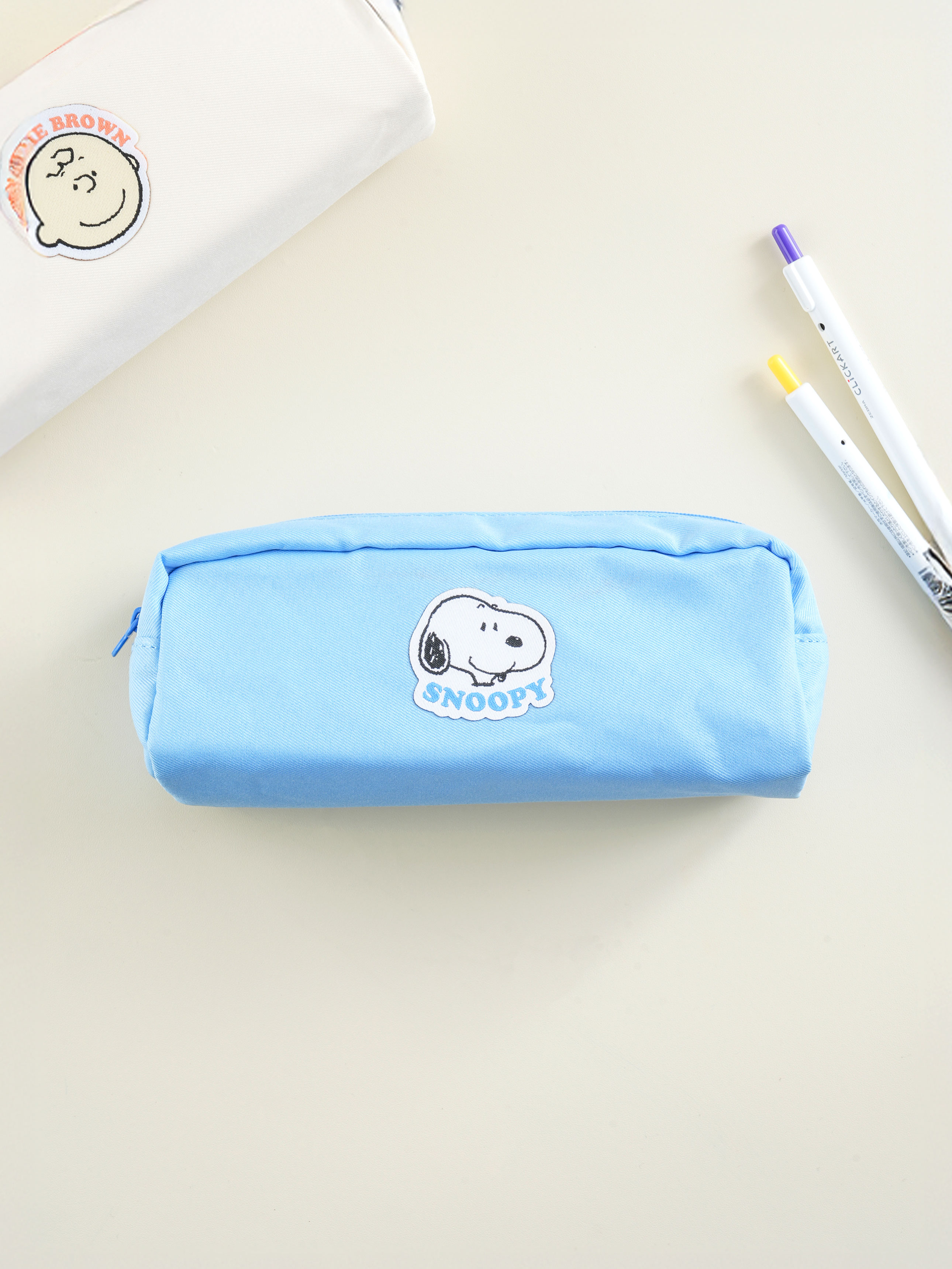 Peanuts Label Pencil Case M