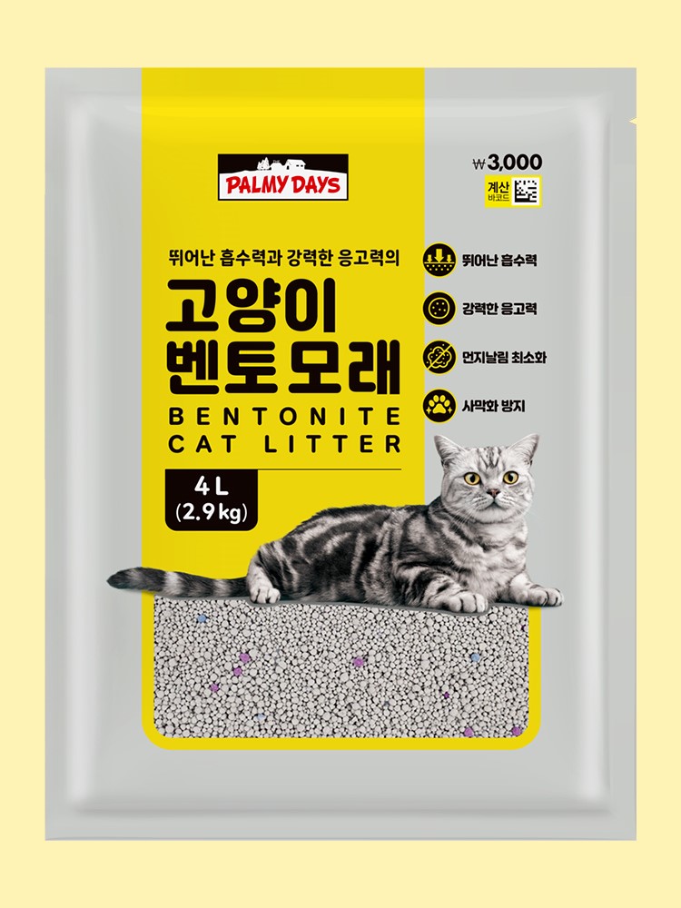 [Pet] Cat litter 2.9 kg (103 won per 100g)