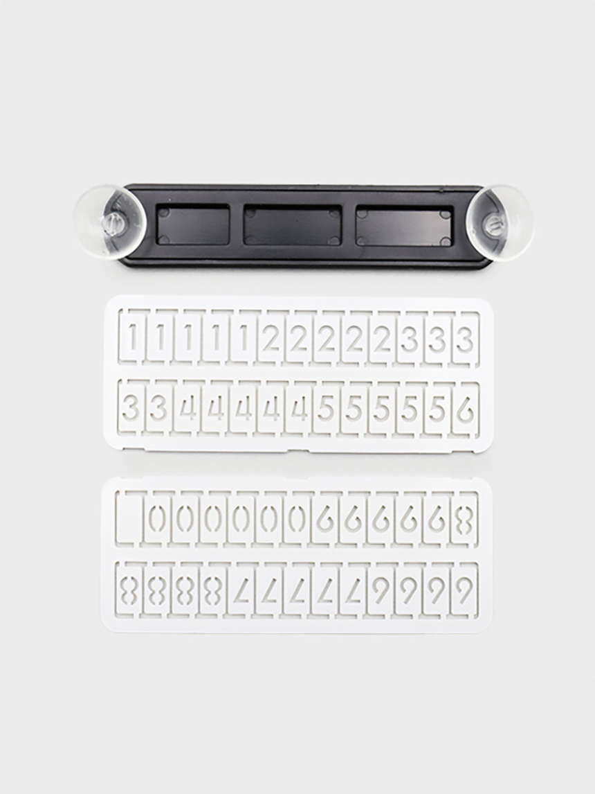 puzzle parking notice board